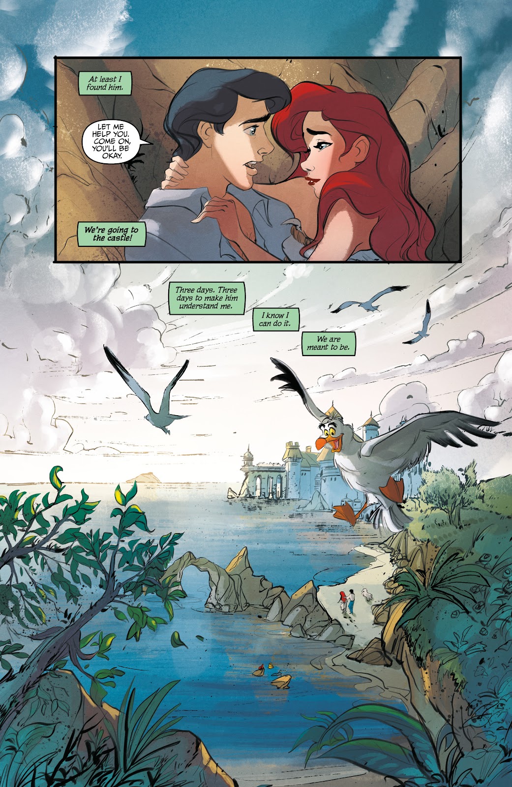 Read Online Disney The Little Mermaid Comic Issue 2