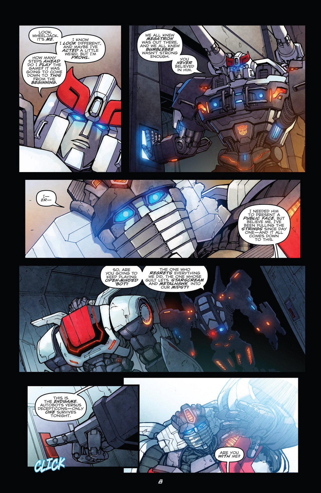 Read online Transformers: Robots In Disguise (2012) comic -  Issue #13 - 10