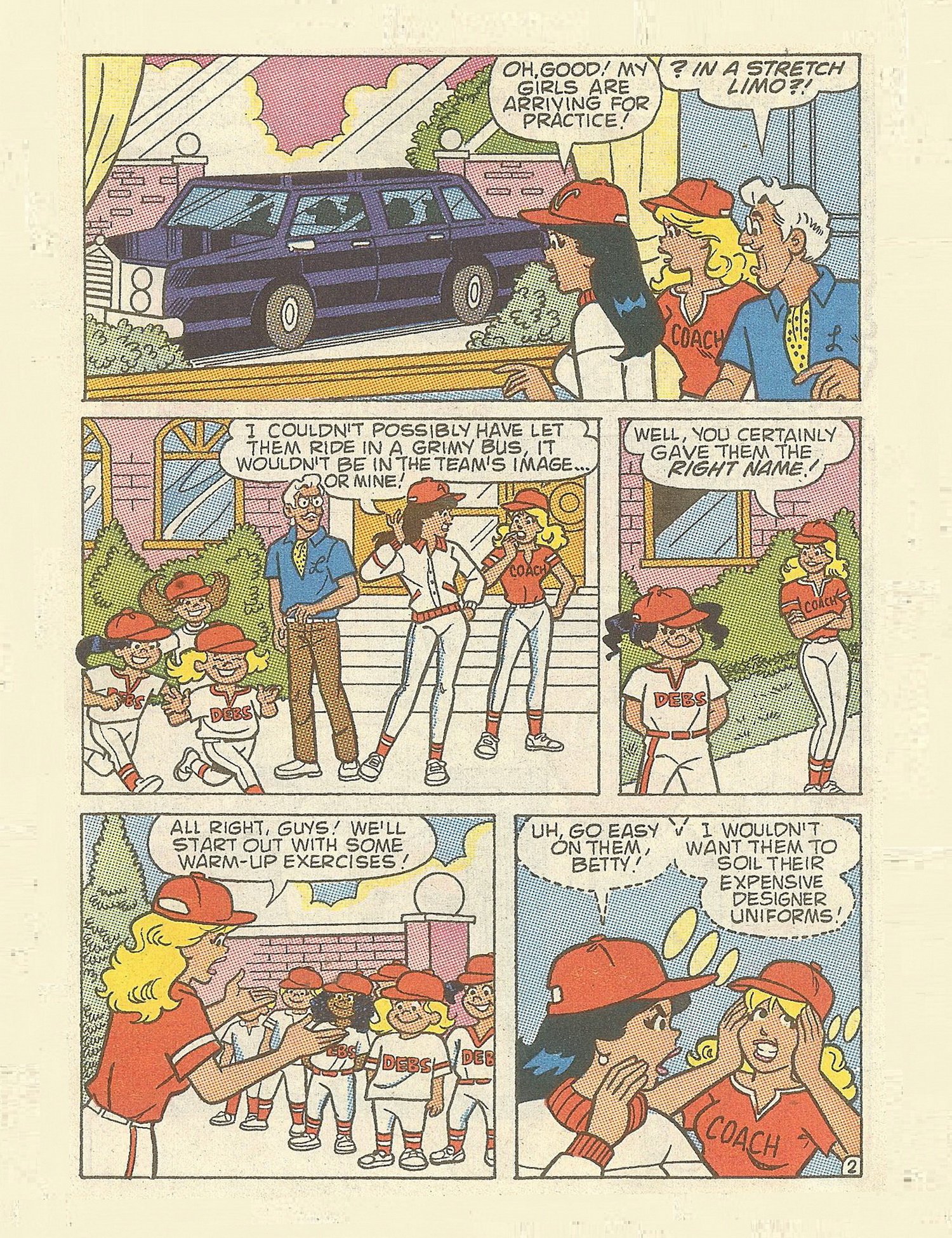 Read online Betty and Veronica Digest Magazine comic -  Issue #55 - 126