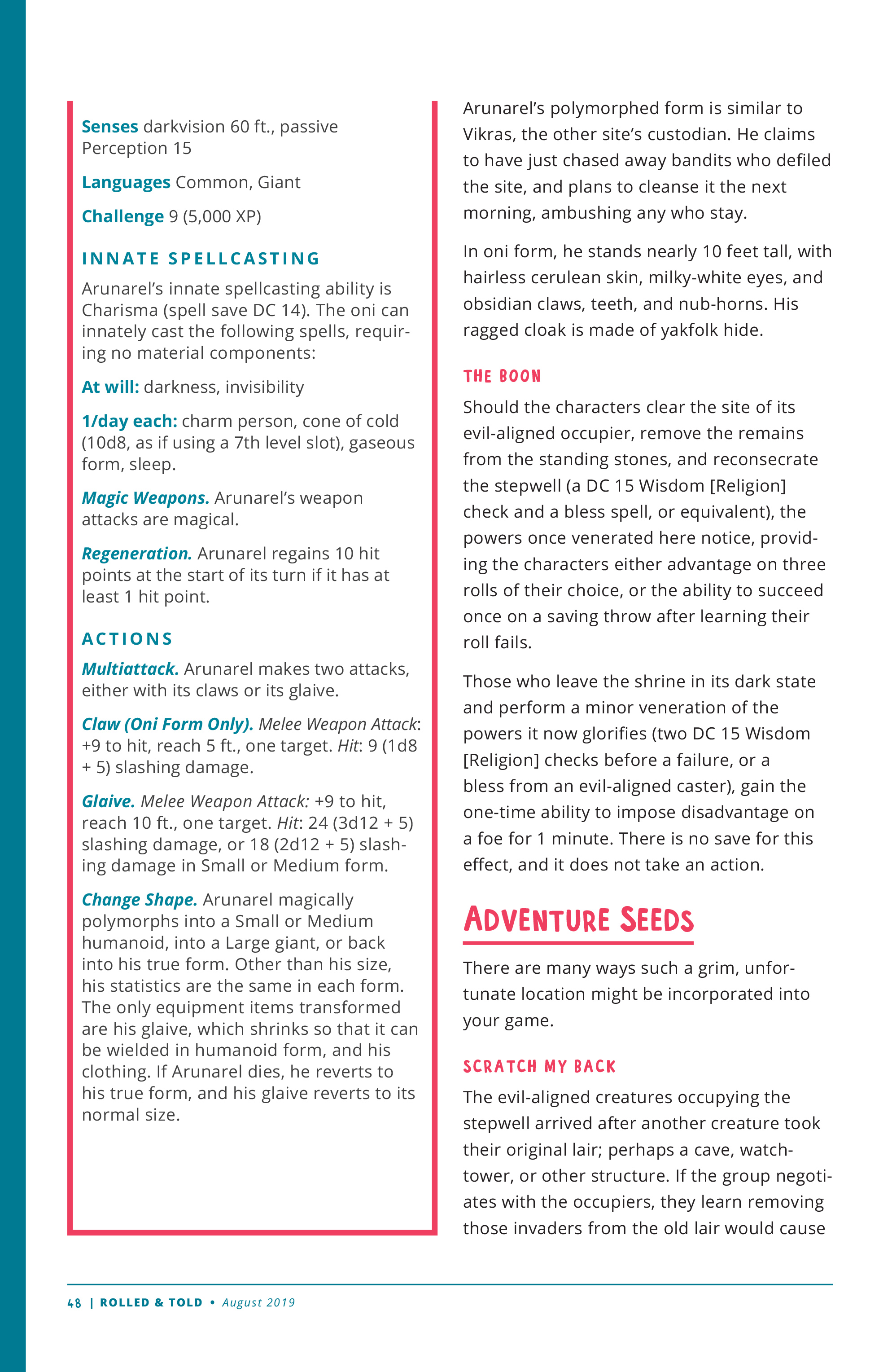 Read online Rolled & Told comic -  Issue #12 - 46