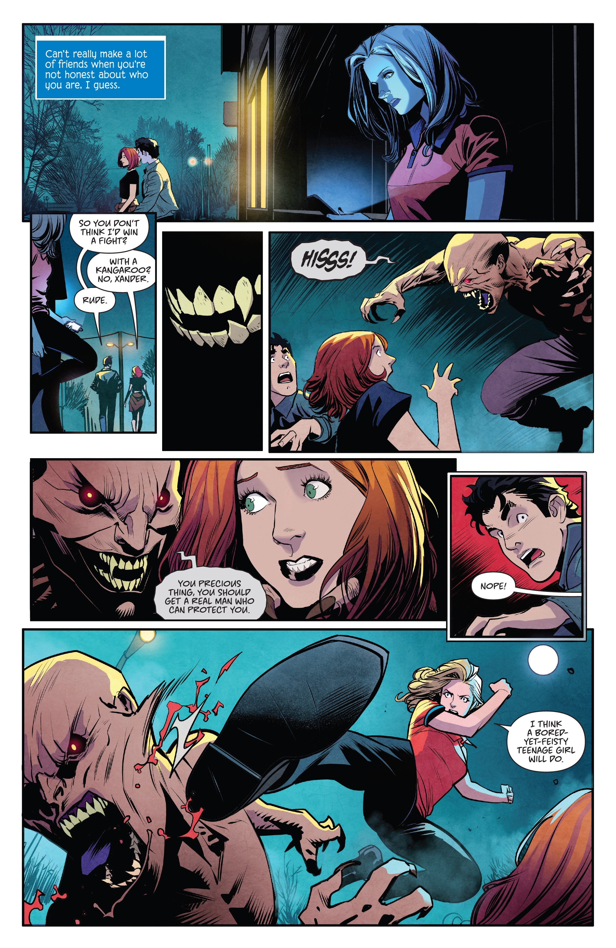 Read online Buffy the Vampire Slayer comic -  Issue #1 - 4
