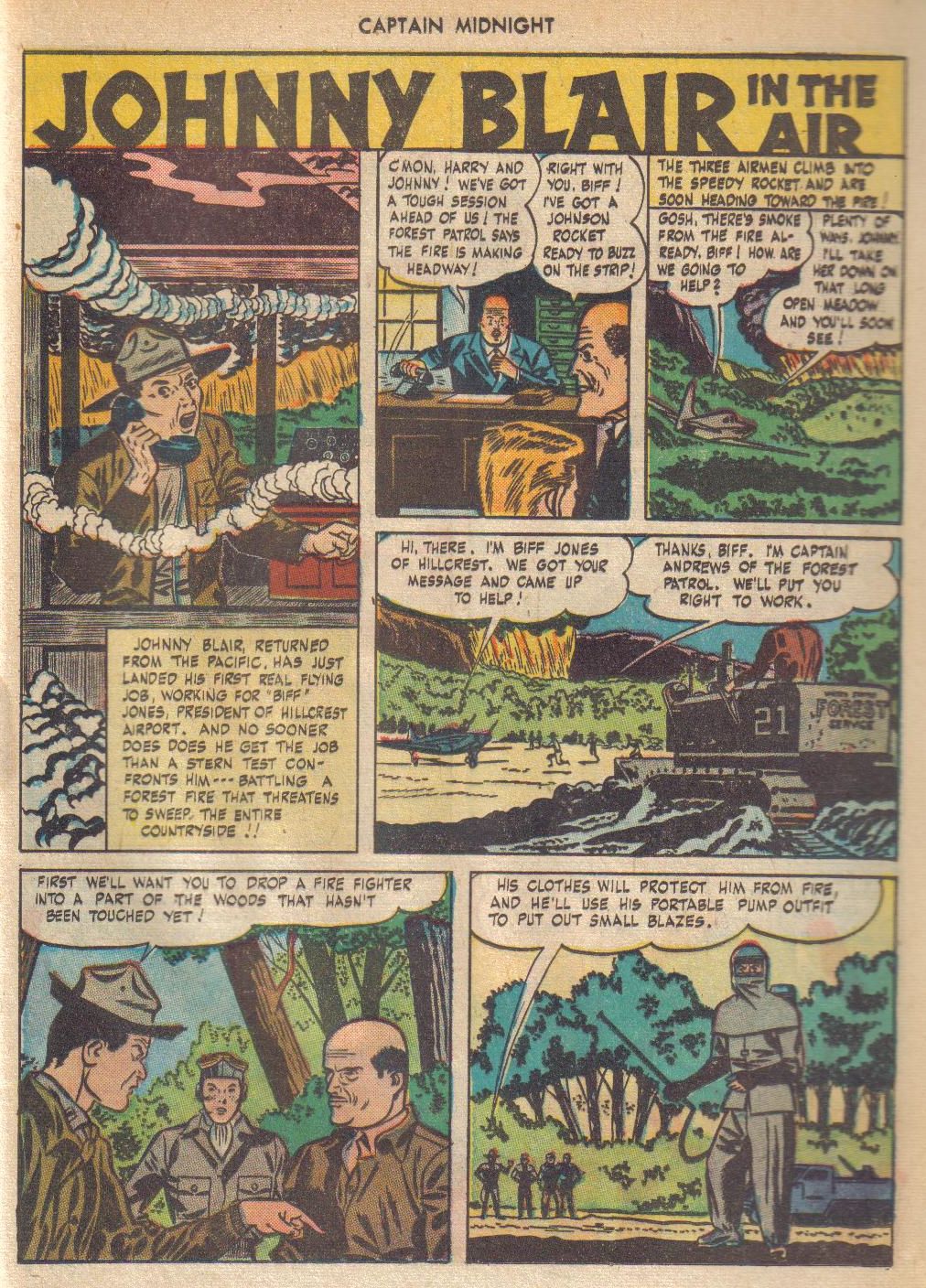 Read online Captain Midnight (1942) comic -  Issue #42 - 37