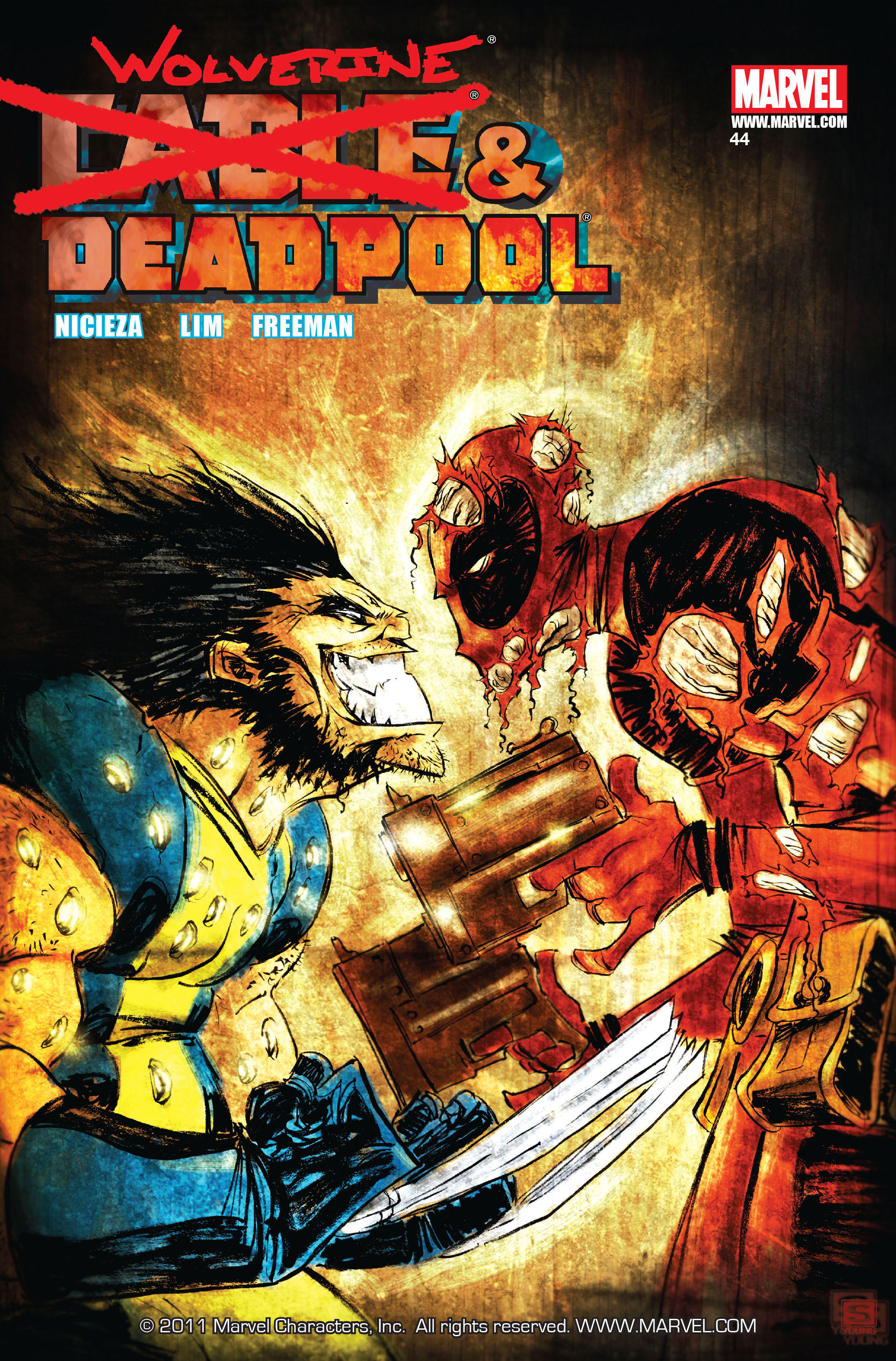 Read online Cable and Deadpool comic -  Issue #44 - 1