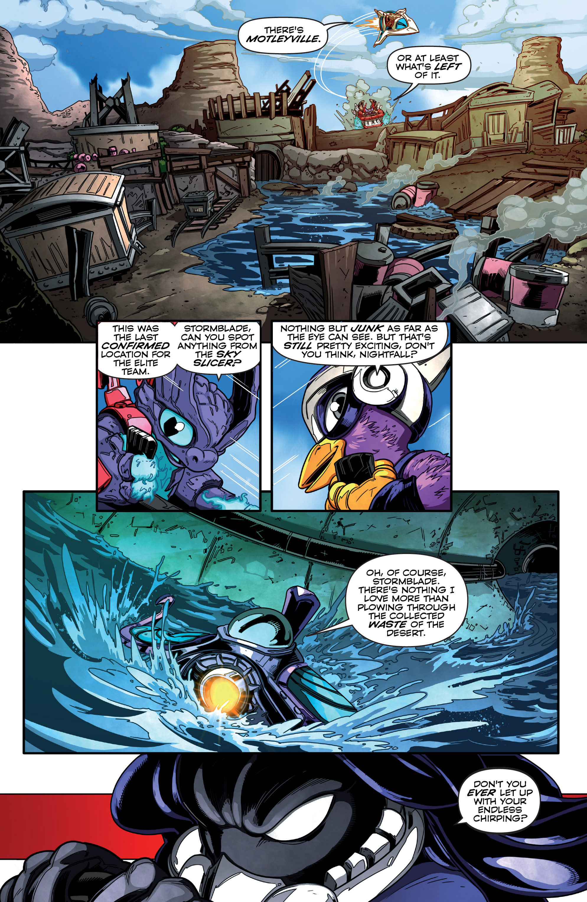 Read online Skylanders Superchargers comic -  Issue #1 - 11