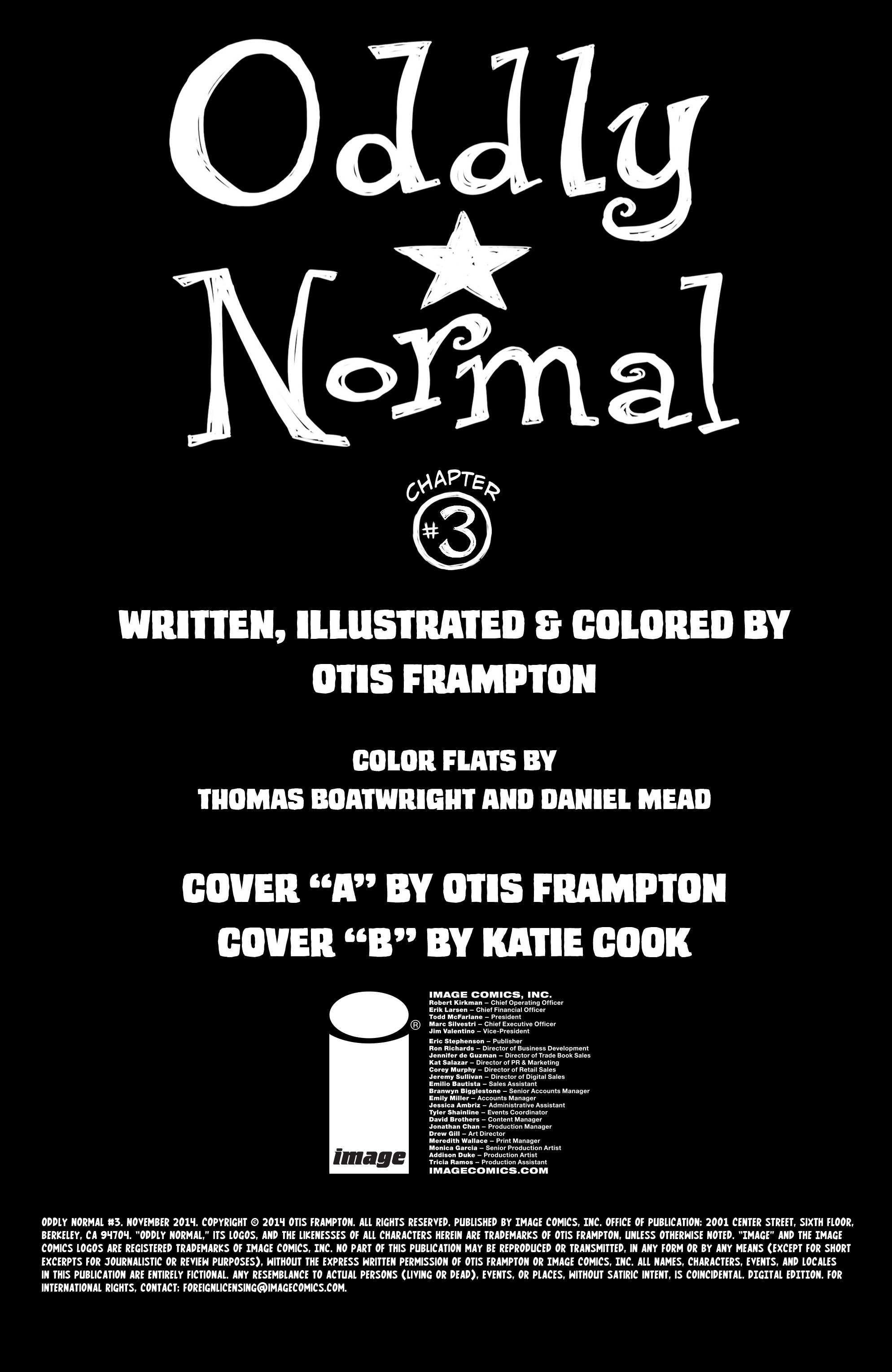 Read online Oddly Normal (2014) comic -  Issue #3 - 2
