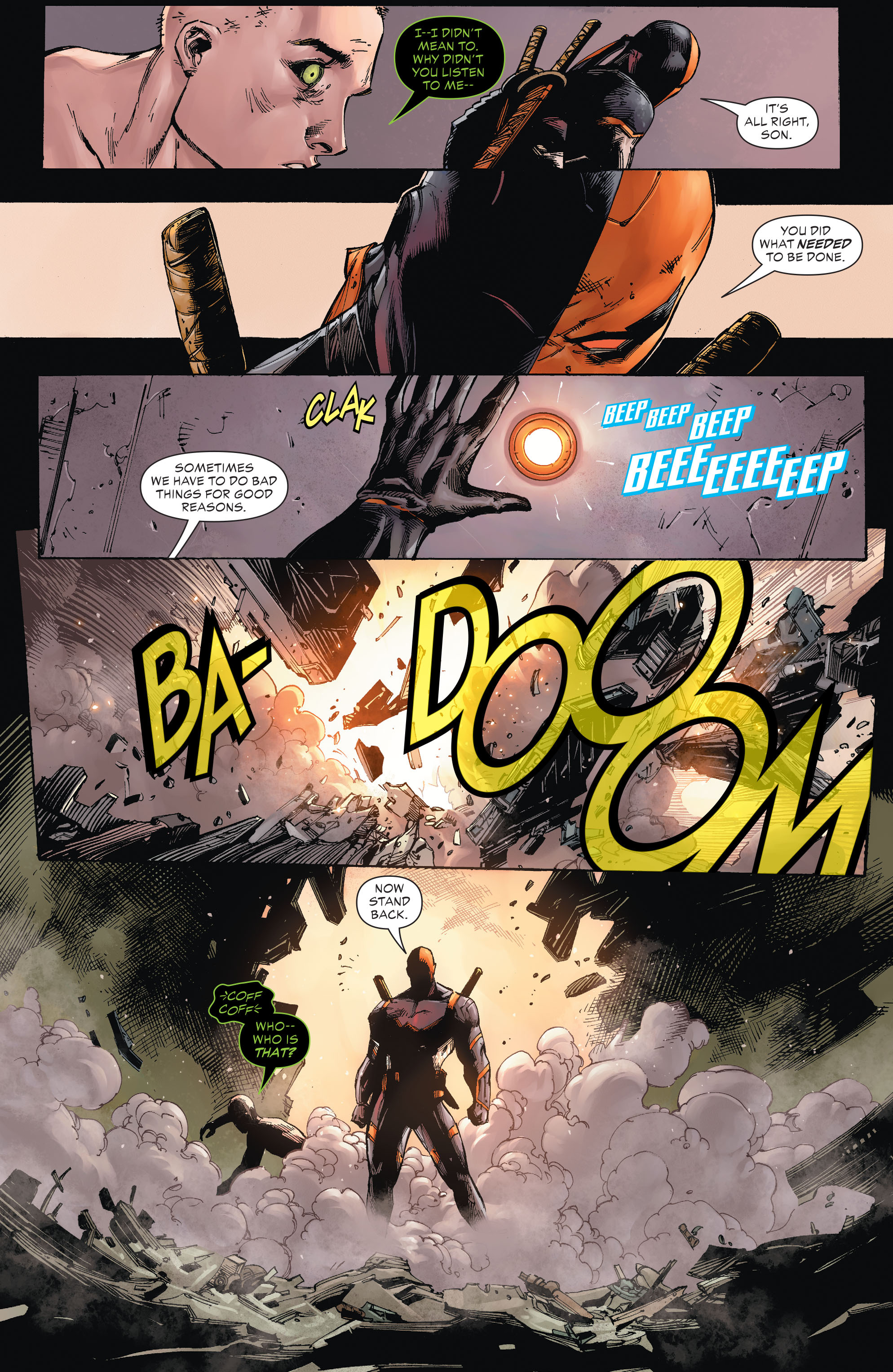 Read online Deathstroke: Gods of War comic -  Issue # TPB - 51