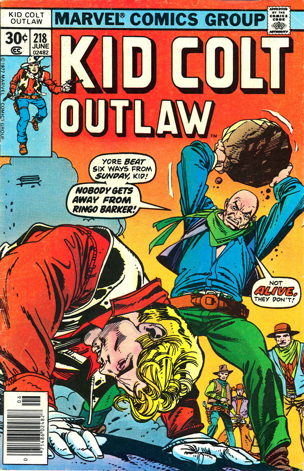 Read online Kid Colt Outlaw comic -  Issue #218 - 1
