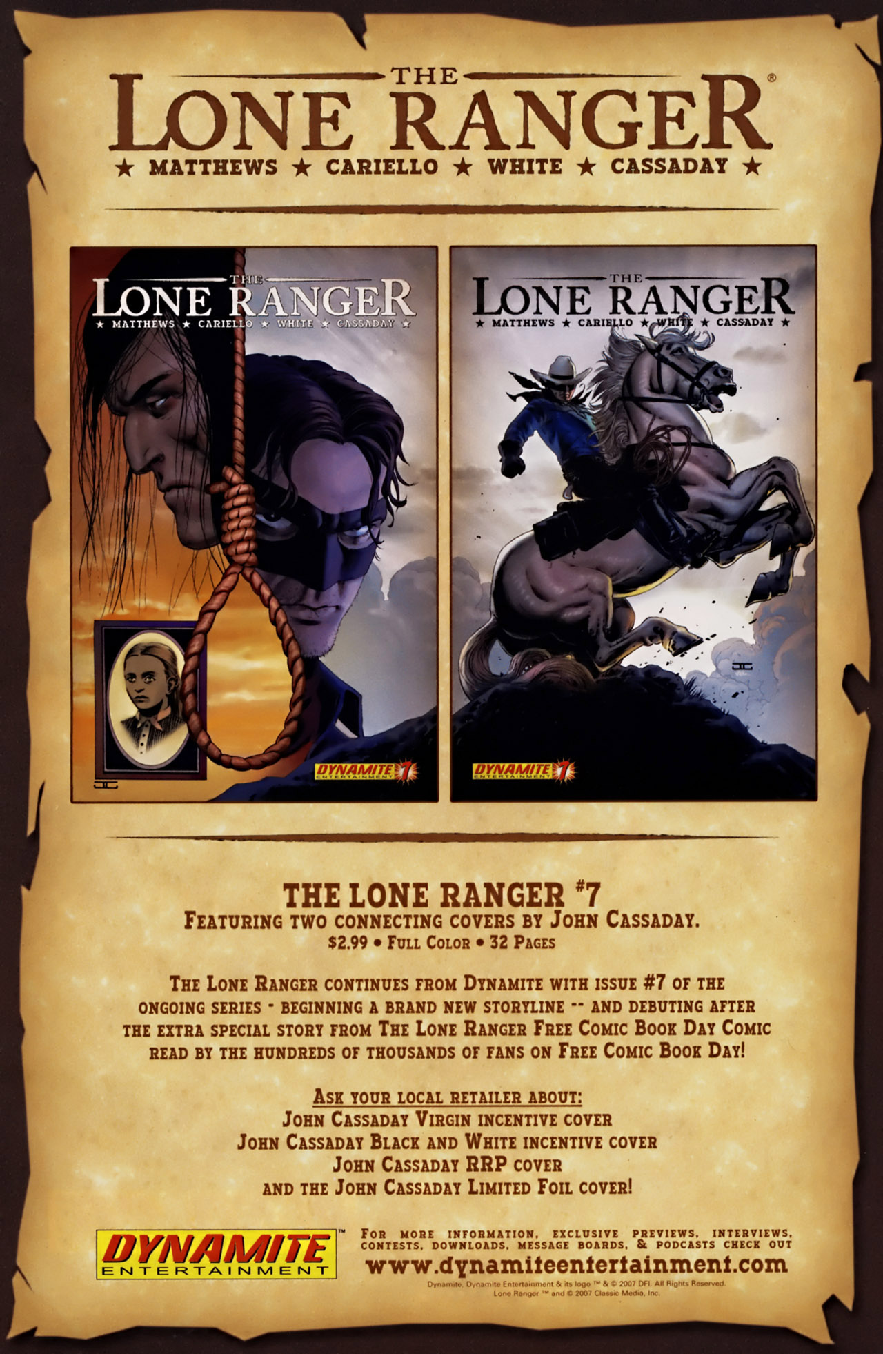 Read online The Lone Ranger (2006) comic -  Issue #0 - 11