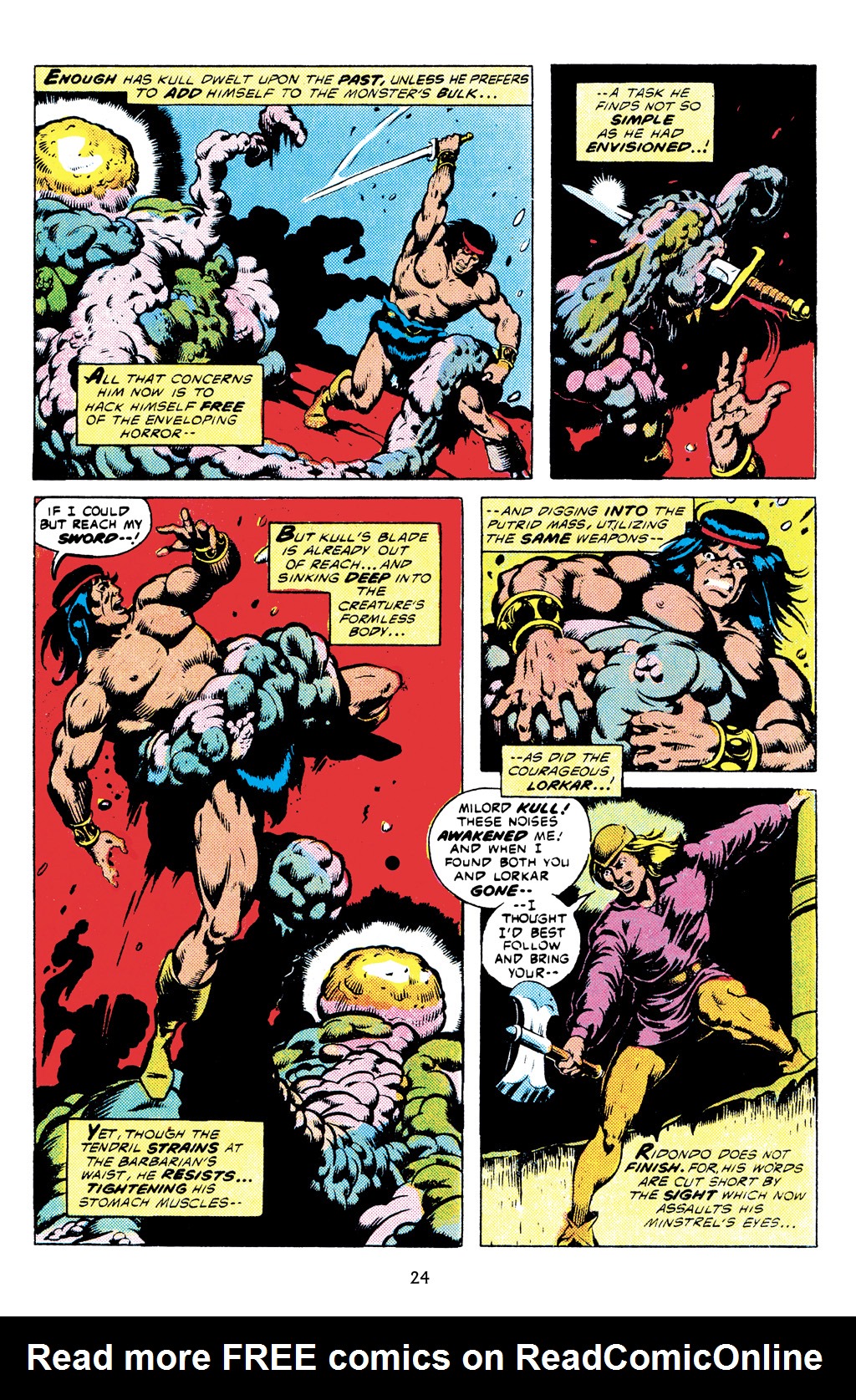 Read online The Chronicles of Kull comic -  Issue # TPB 3 (Part 1) - 24