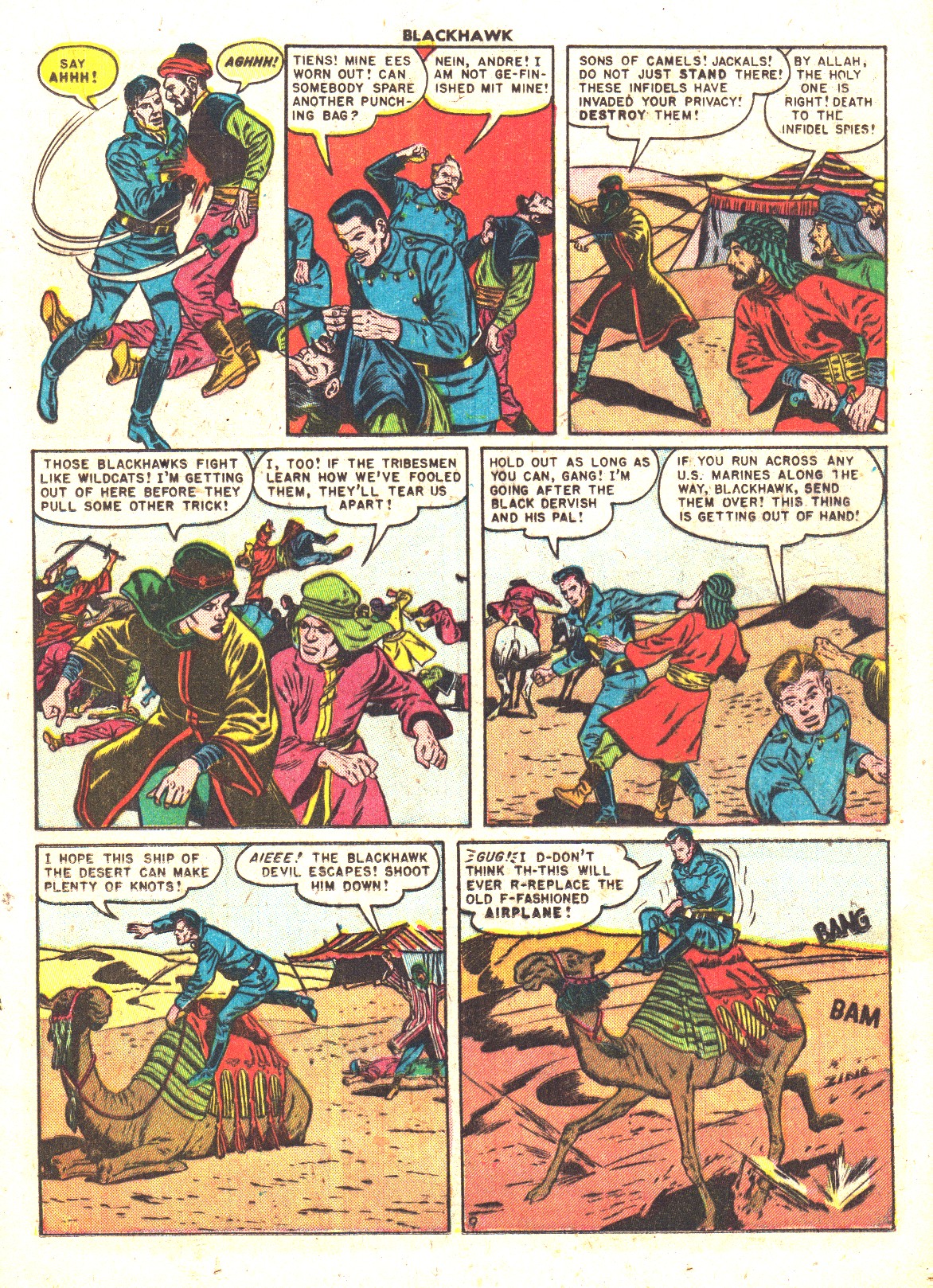 Read online Blackhawk (1957) comic -  Issue #35 - 23