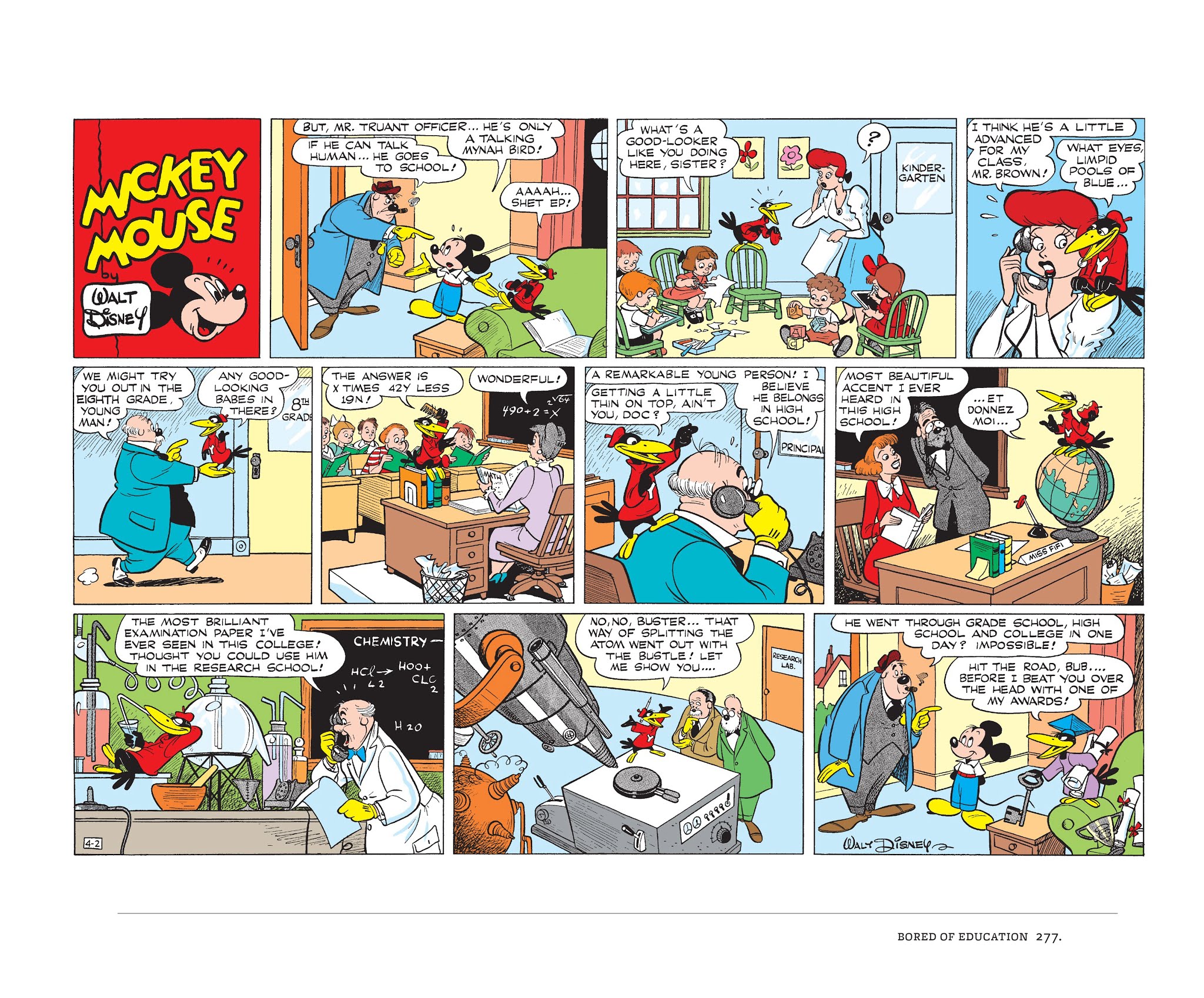 Read online Walt Disney's Mickey Mouse Color Sundays comic -  Issue # TPB 2 (Part 3) - 77