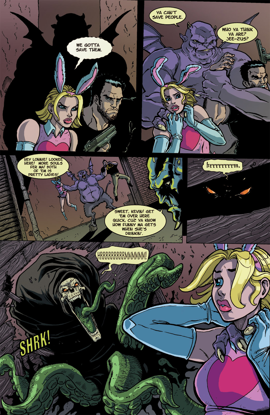 Read online Lovebunny & Mr. Hell comic -  Issue # TPB - 19
