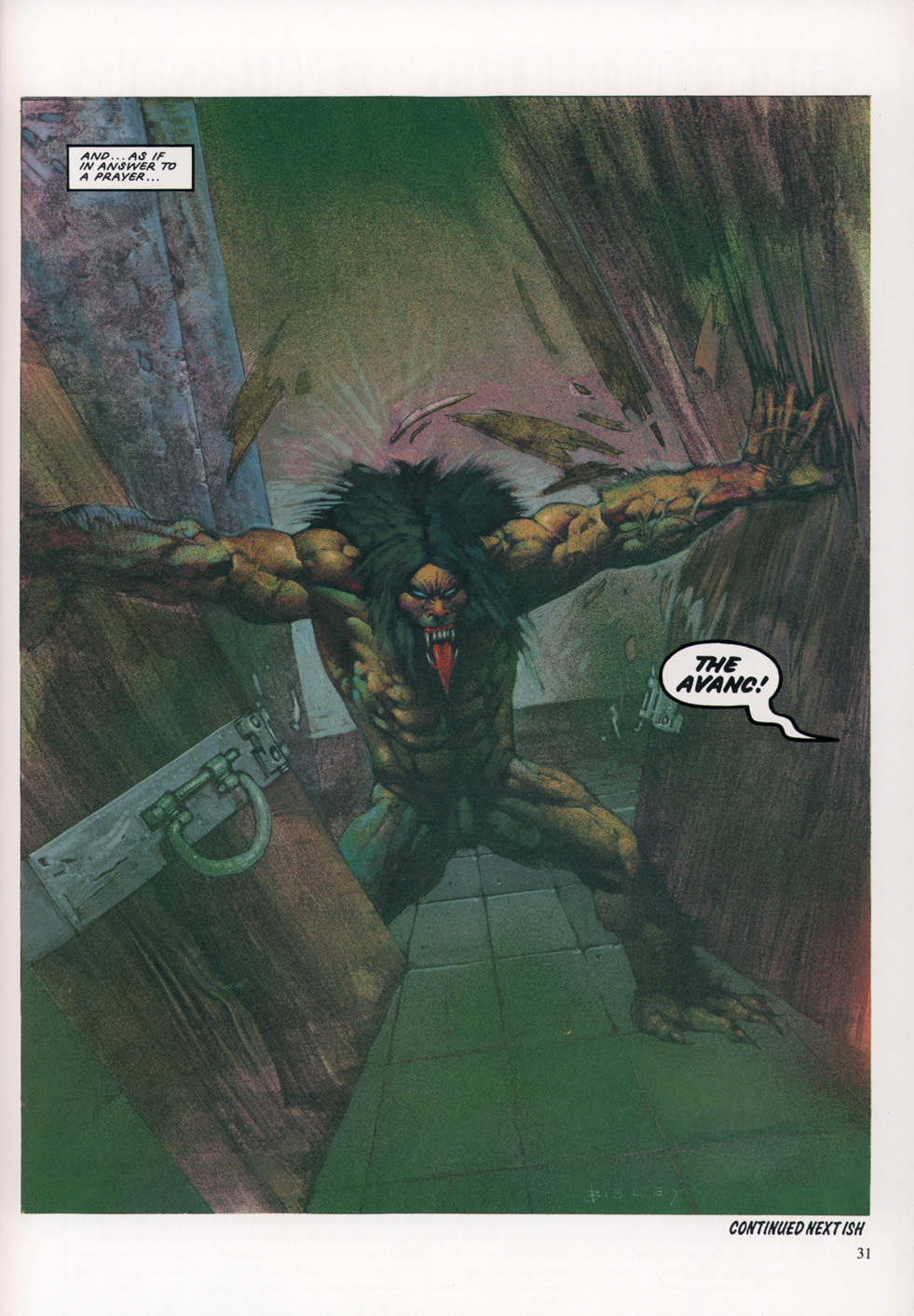 Read online Slaine: The Horned God (1993) comic -  Issue #3 - 32