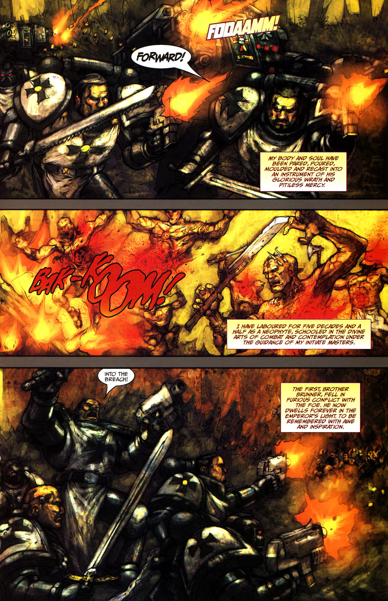 Read online Warhammer 40,000: Damnation Crusade comic -  Issue #5 - 13