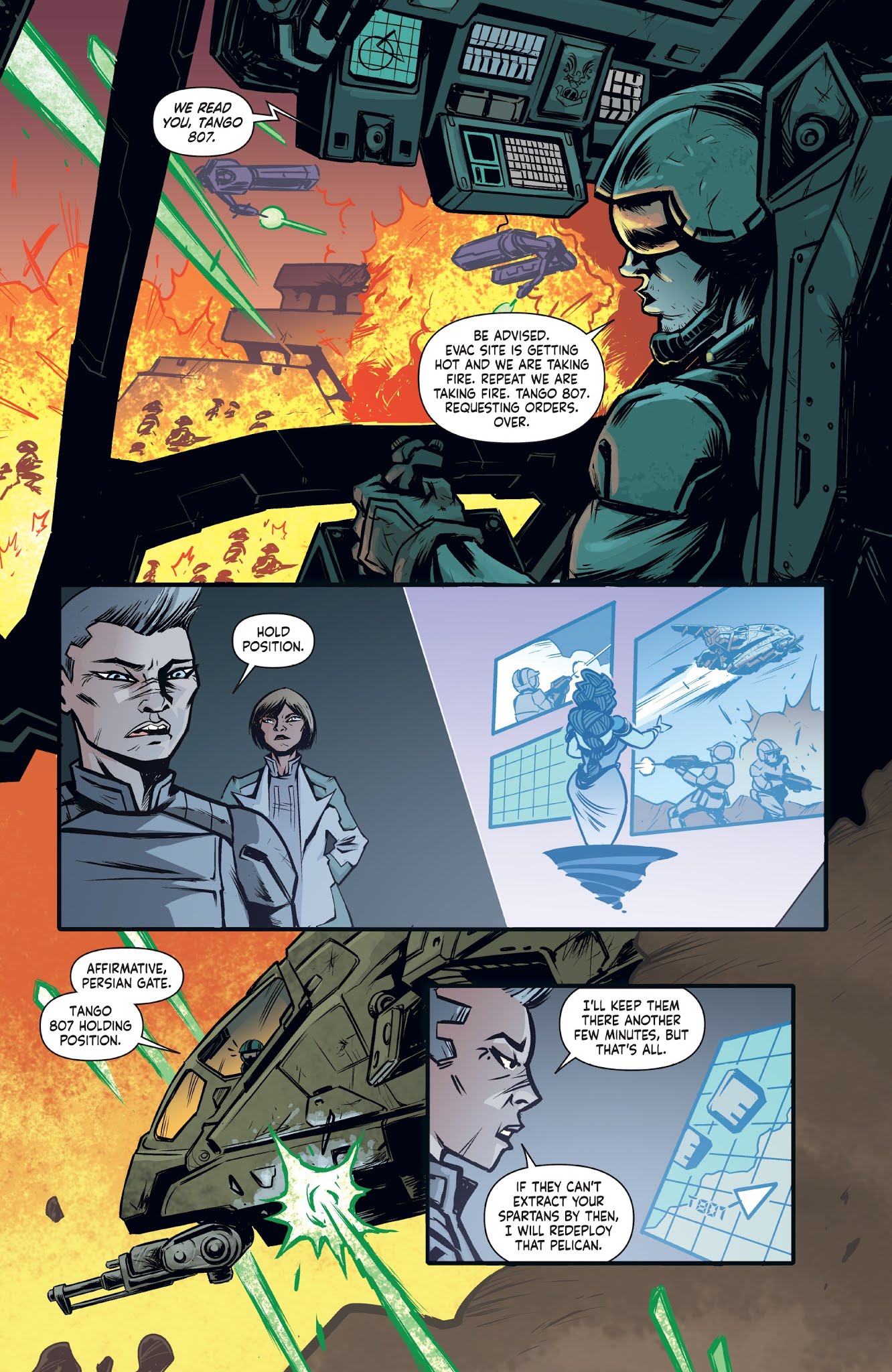 Read online Halo: Collateral Damage comic -  Issue #3 - 14