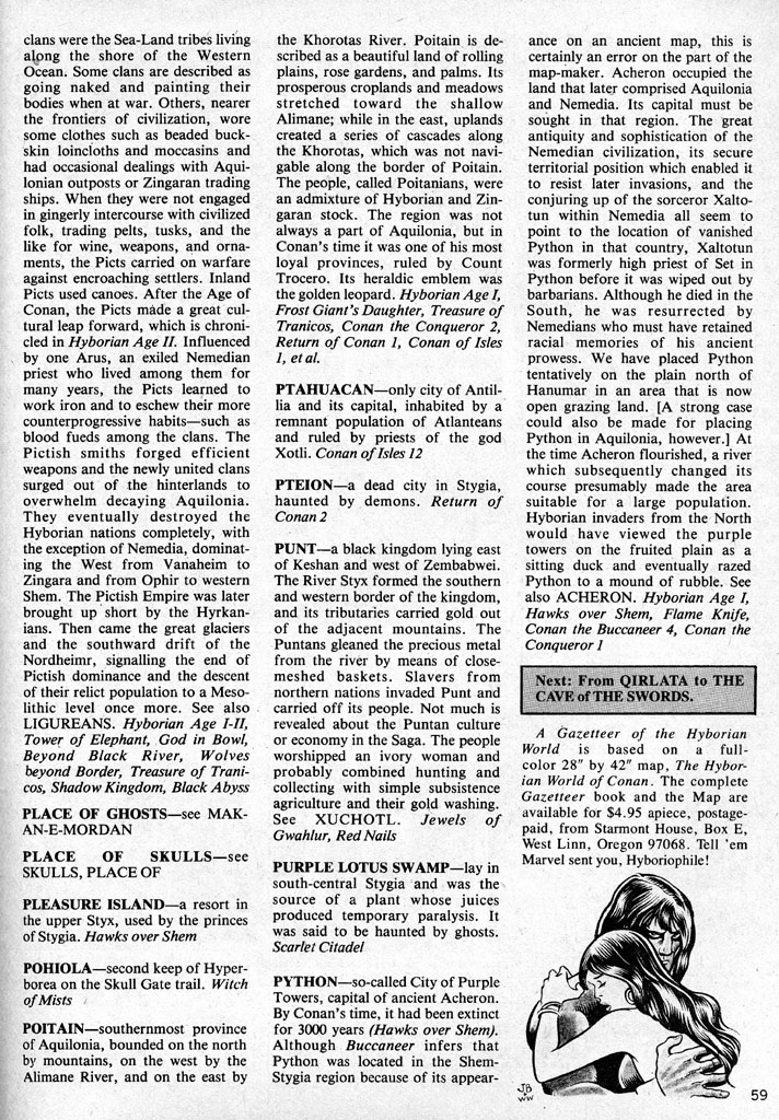 Read online The Savage Sword Of Conan comic -  Issue #38 - 59