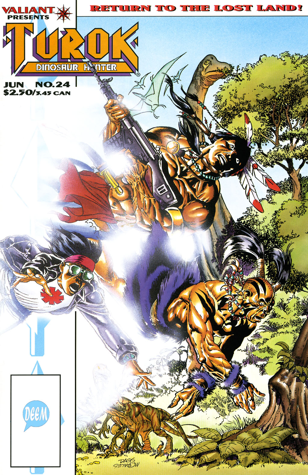 Read online Turok, Dinosaur Hunter (1993) comic -  Issue #24 - 1