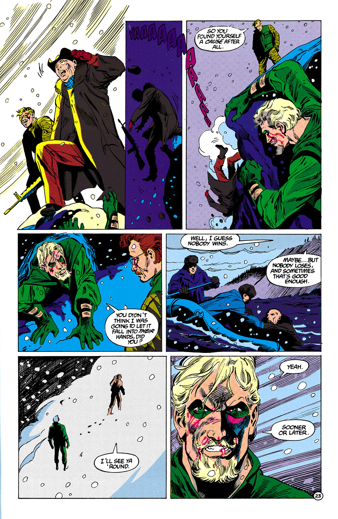 Read online Green Arrow (1988) comic -  Issue #4 - 24