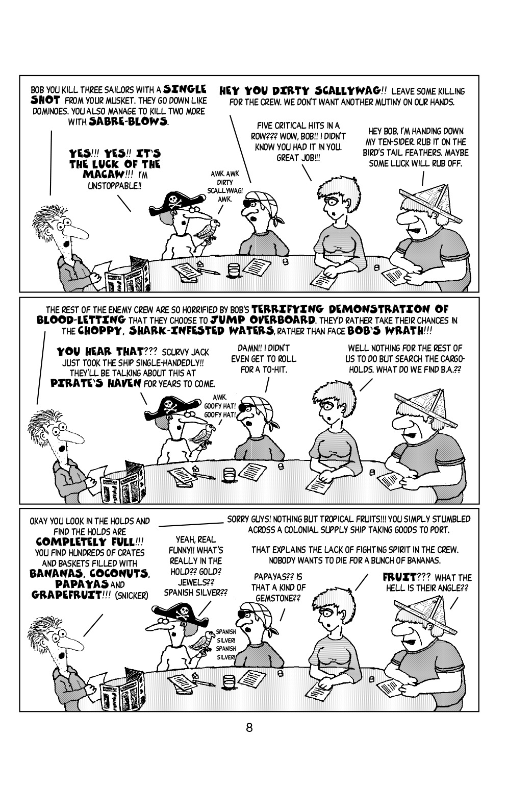 Read online Knights of the Dinner Table comic -  Issue #6 - 10