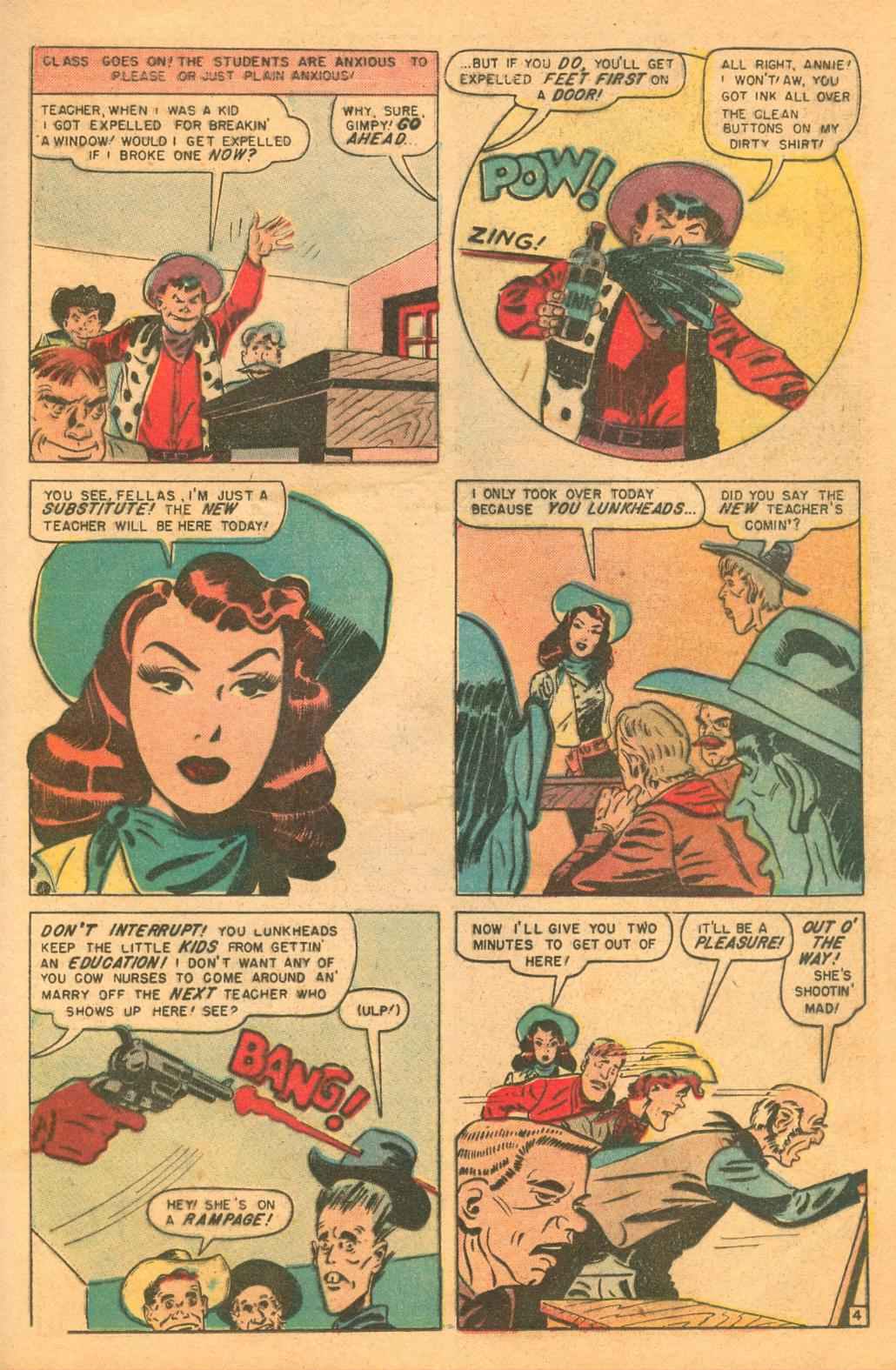 Read online Tex Morgan comic -  Issue #4 - 21