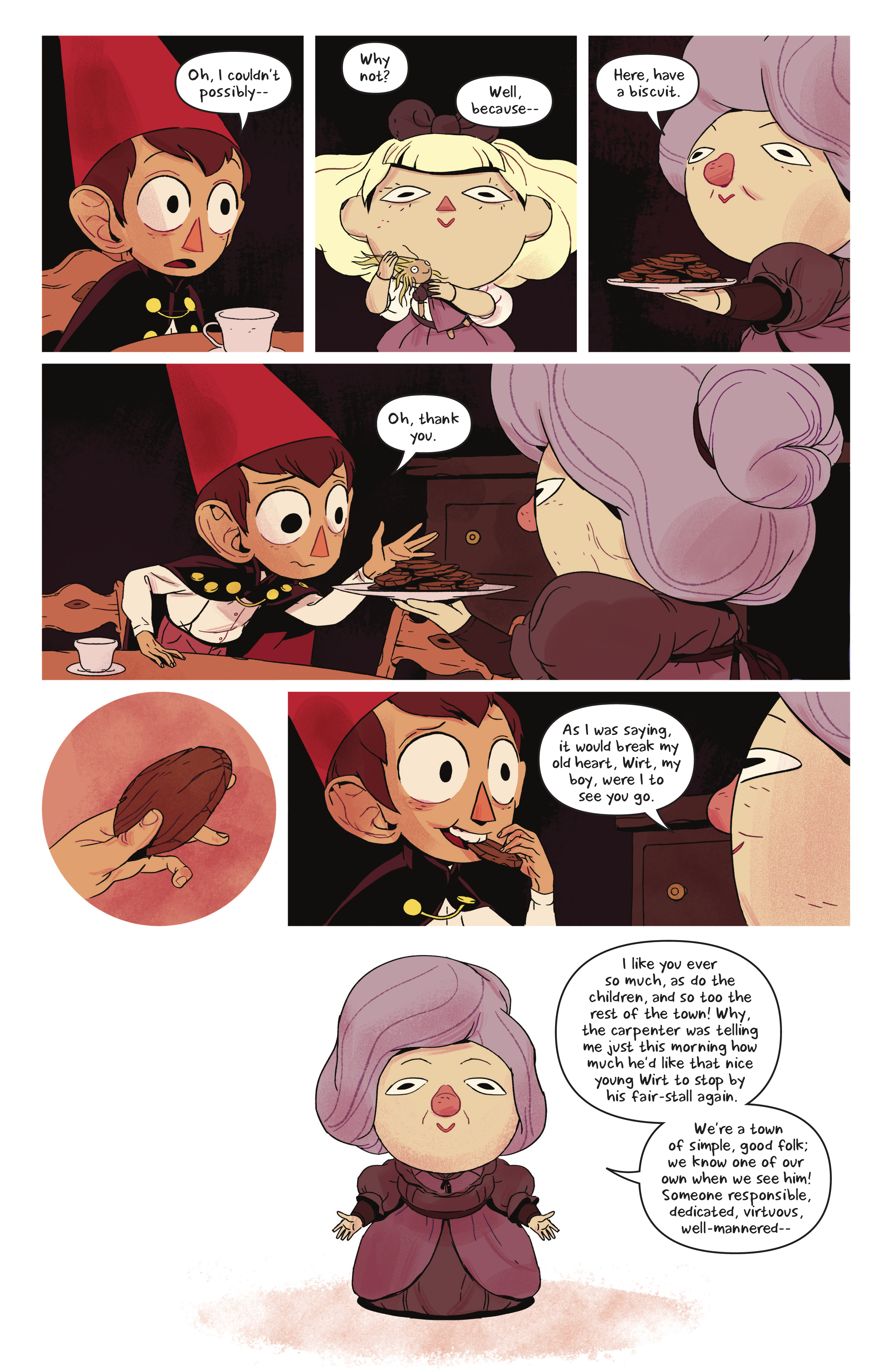 Read online Over the Garden Wall: Hollow Town comic -  Issue # TPB - 65