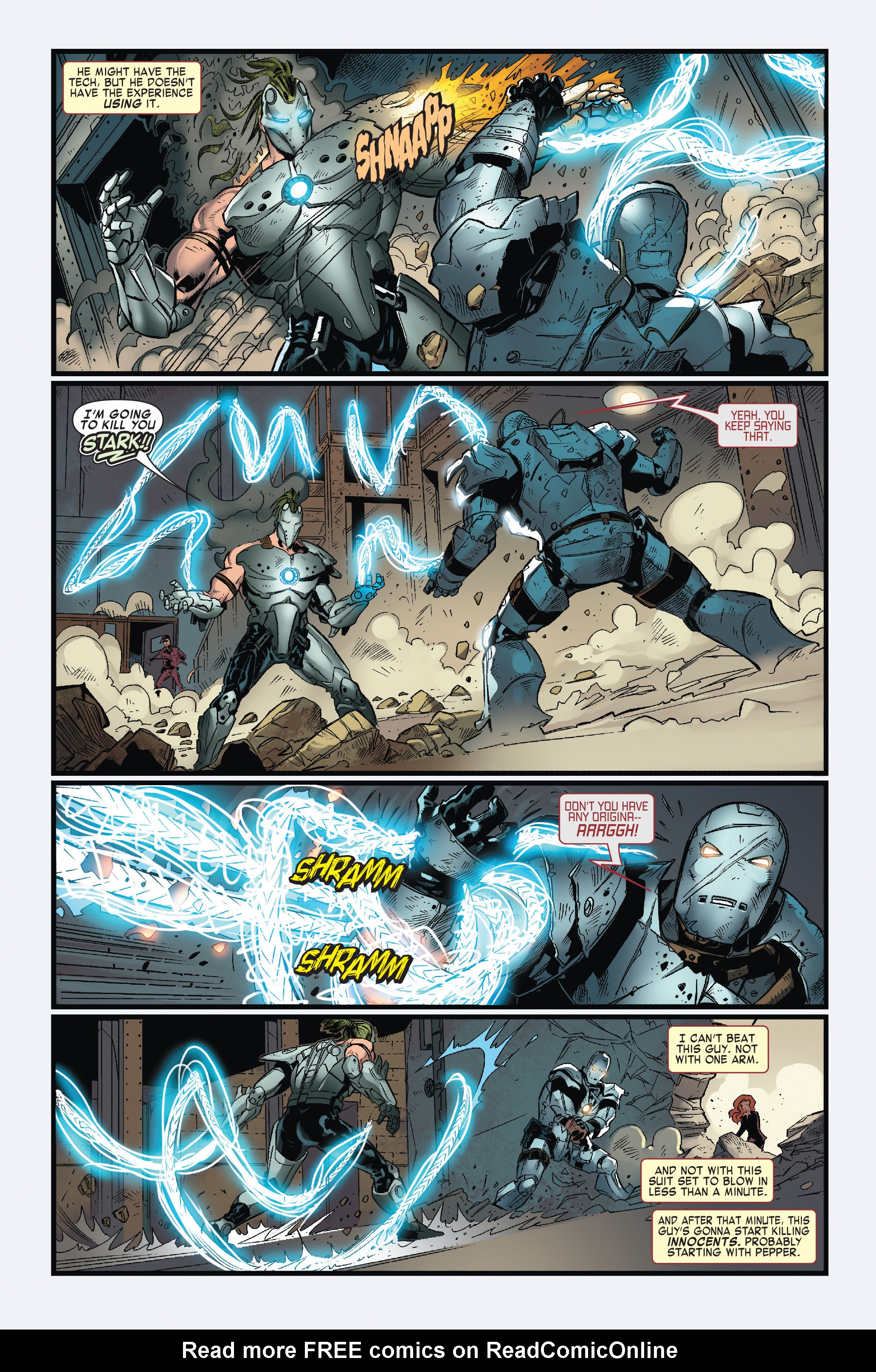 Read online Iron Man vs. Whiplash comic -  Issue #3 - 7