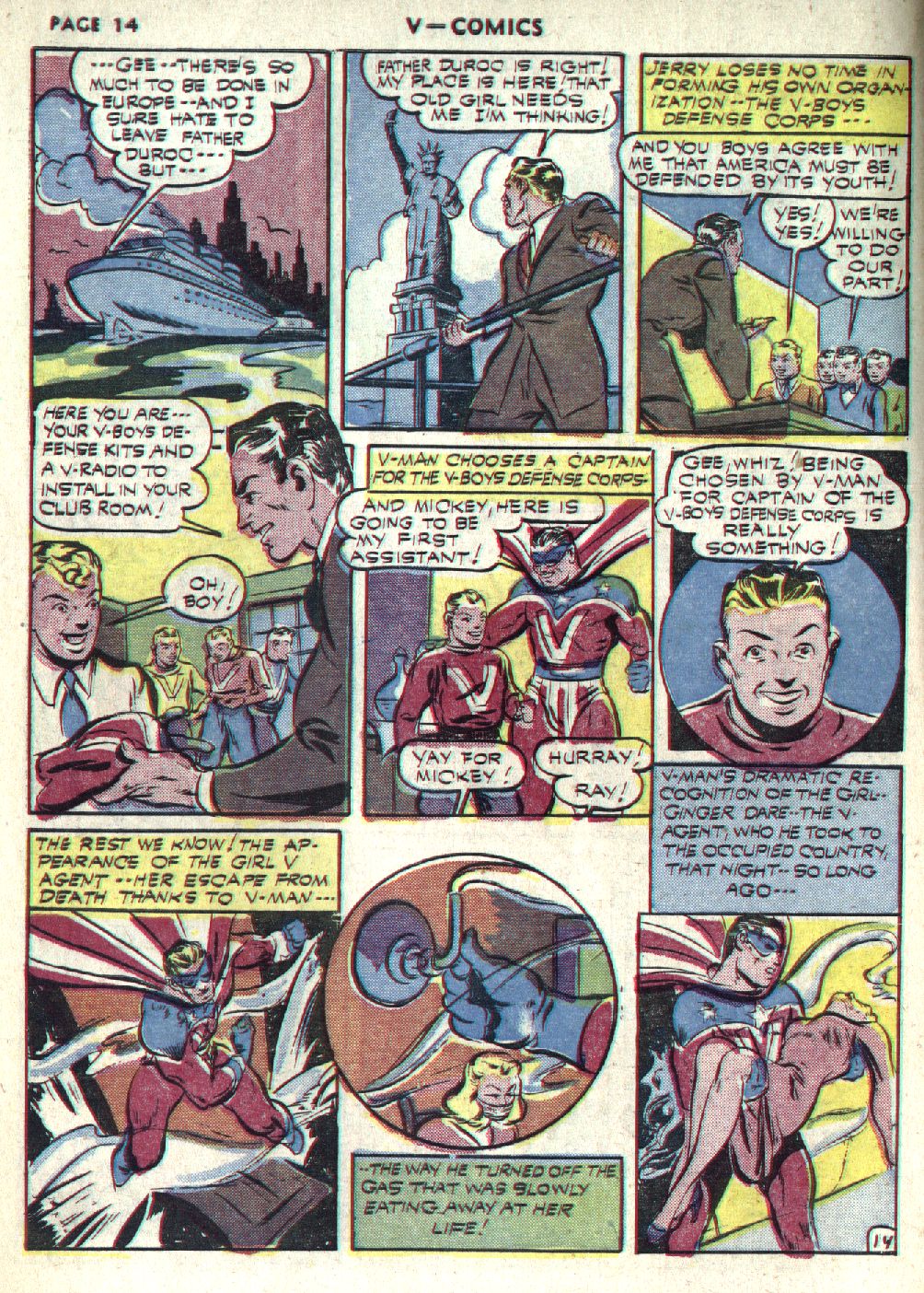 Read online V...- Comics comic -  Issue #1 - 16