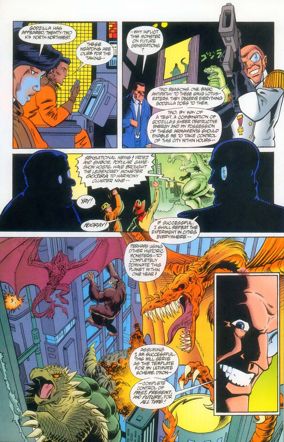Read online Godzilla (1995) comic -  Issue #12 - 14