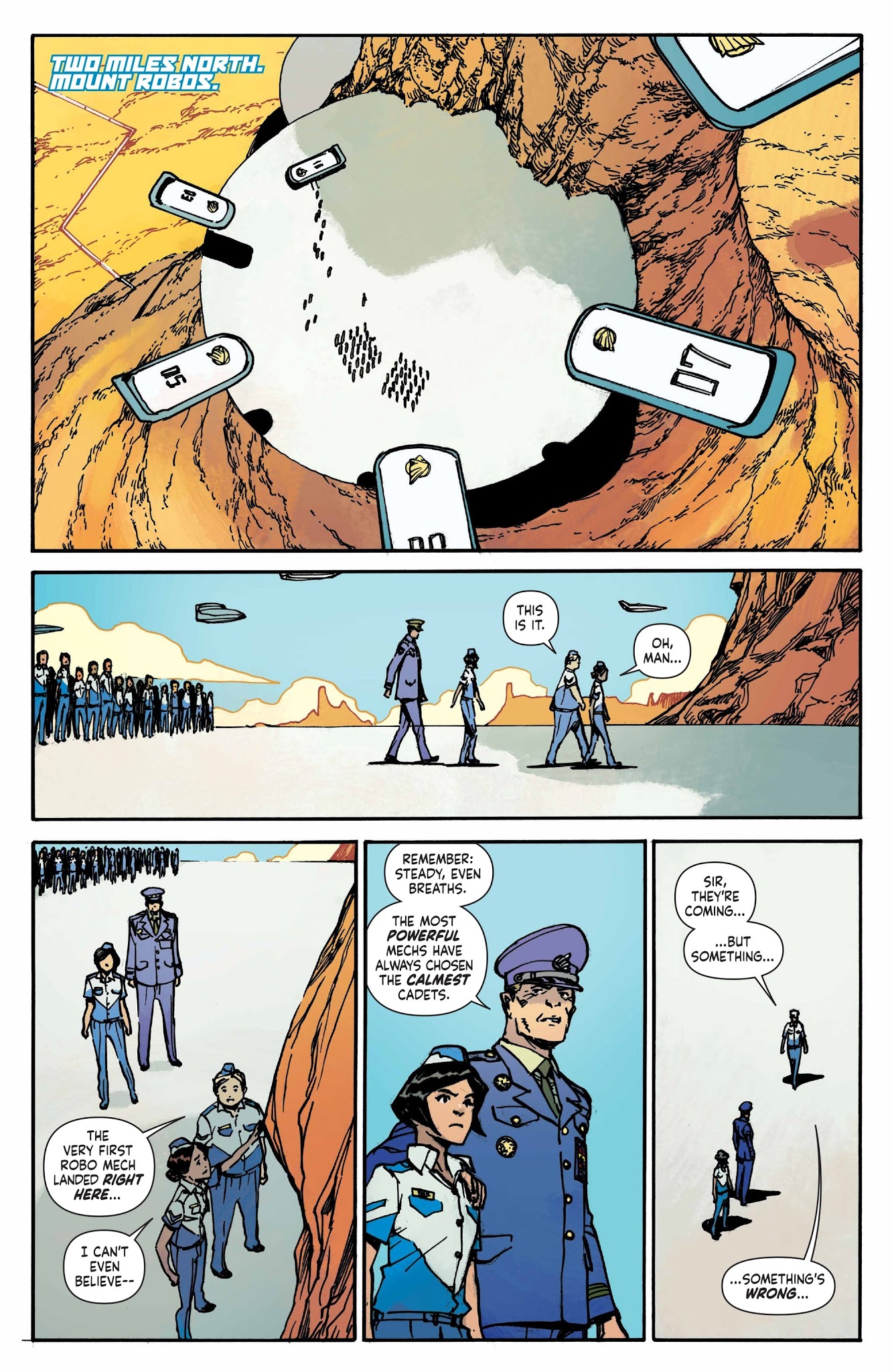Read online Mech Cadet Yu comic -  Issue #1 - 9