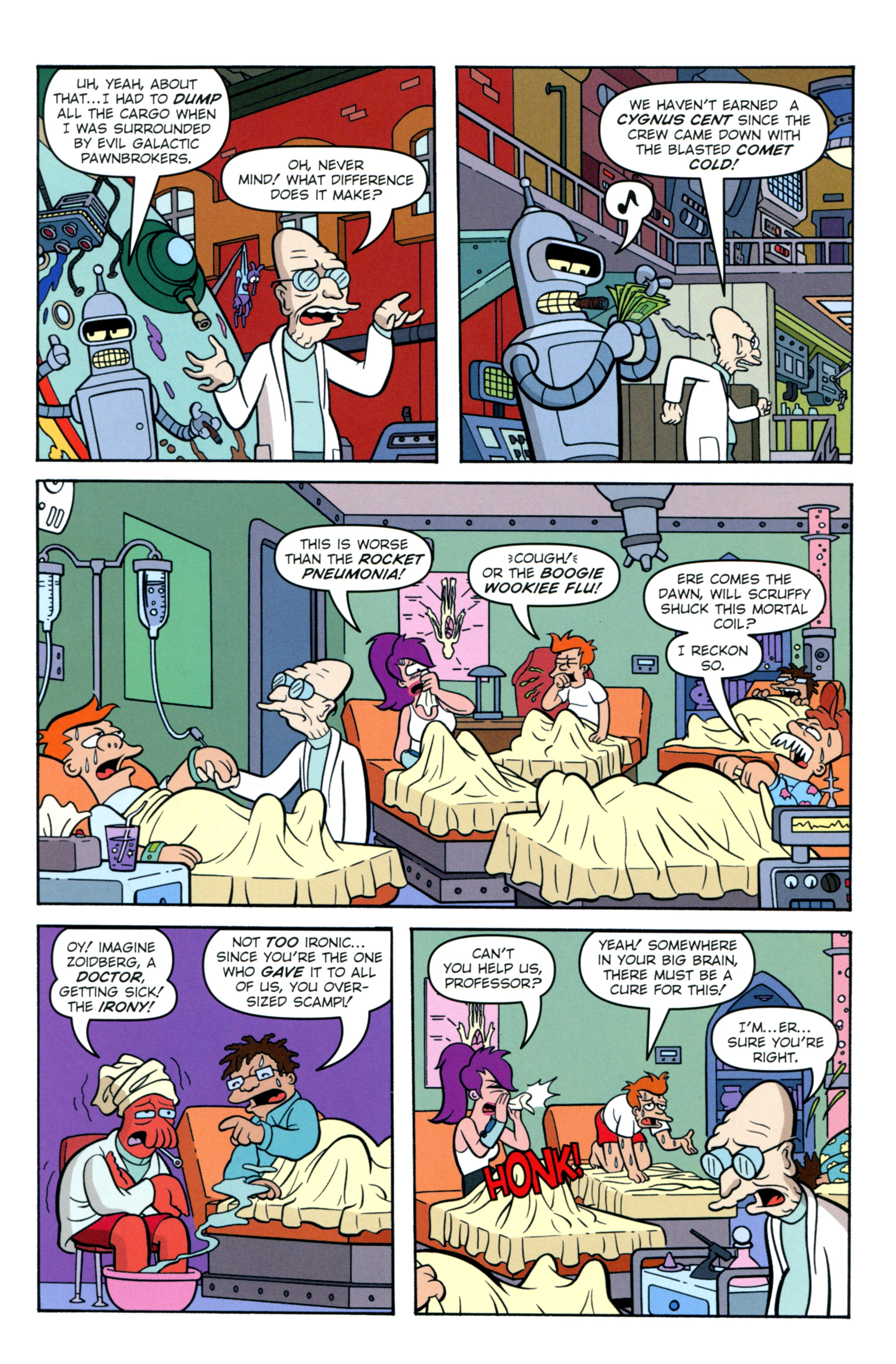 Read online Futurama Comics comic -  Issue #70 - 4