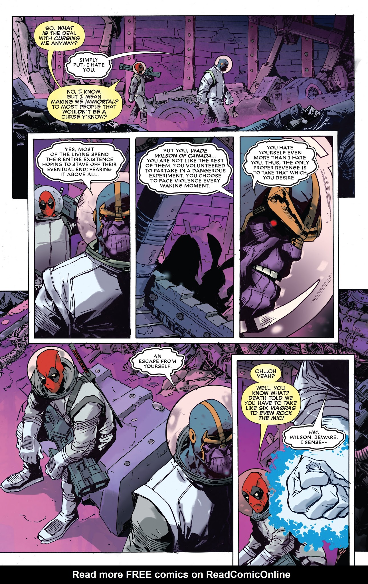 Read online Deadpool vs. Thanos comic -  Issue # _TPB - 33