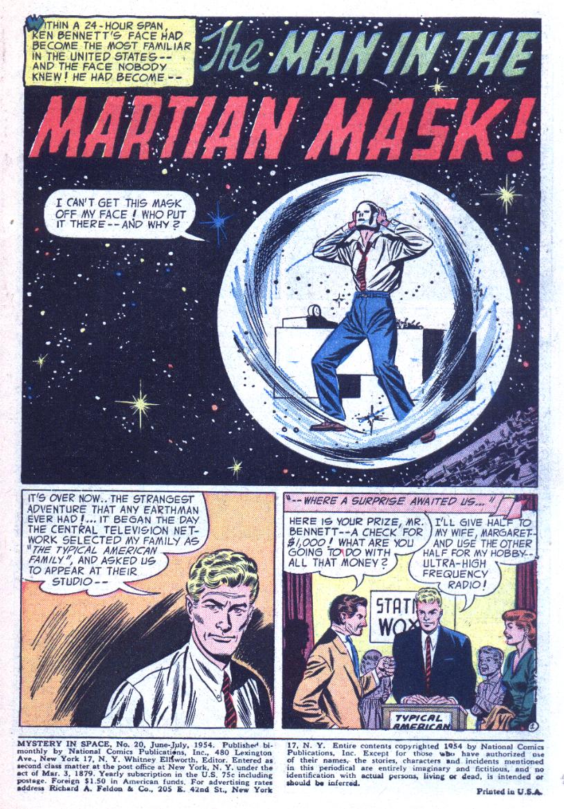 Read online Mystery in Space (1951) comic -  Issue #20 - 3