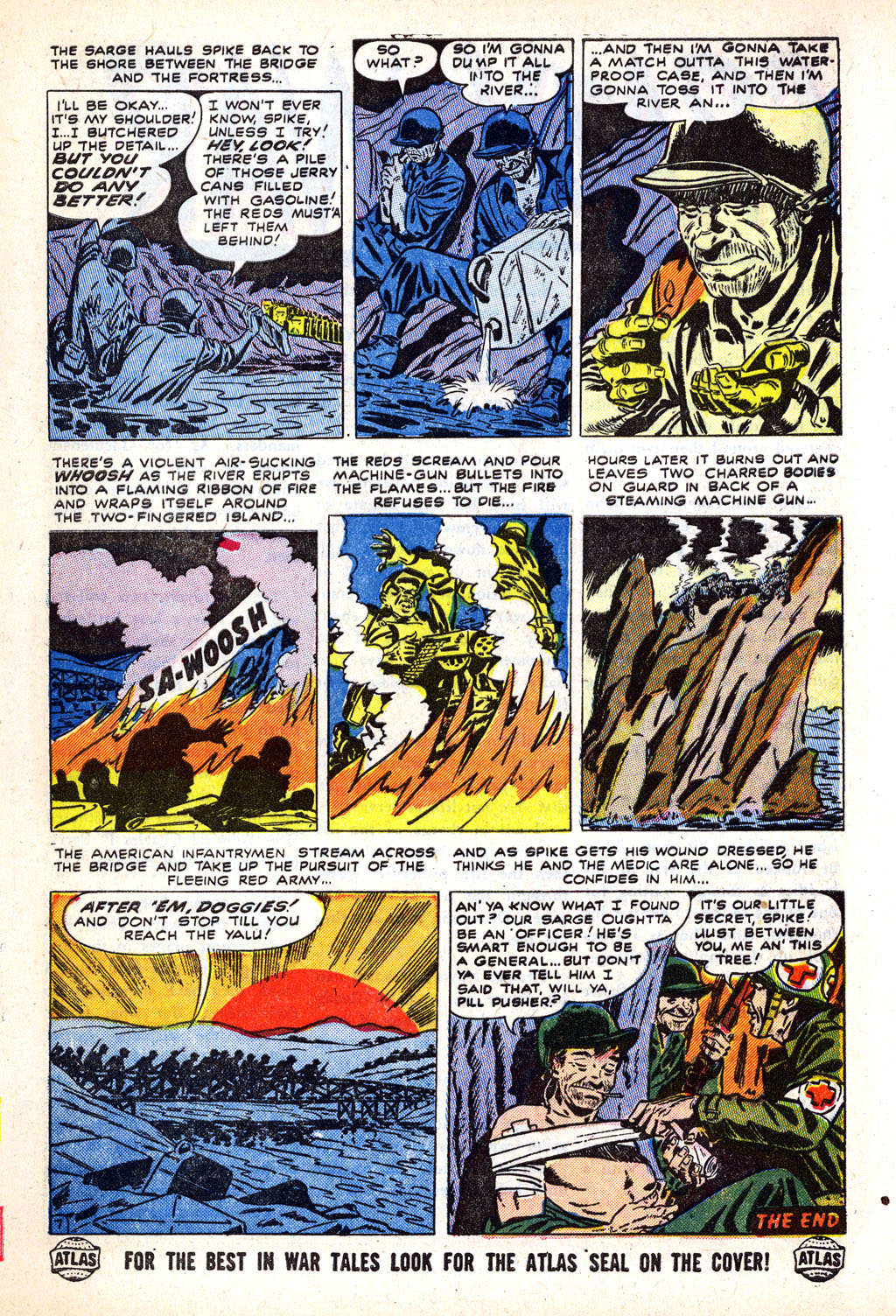 Read online Men in Action comic -  Issue #8 - 9