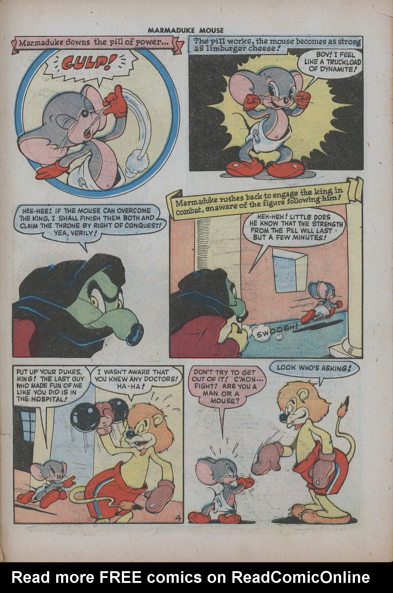 Read online Marmaduke Mouse comic -  Issue #3 - 47