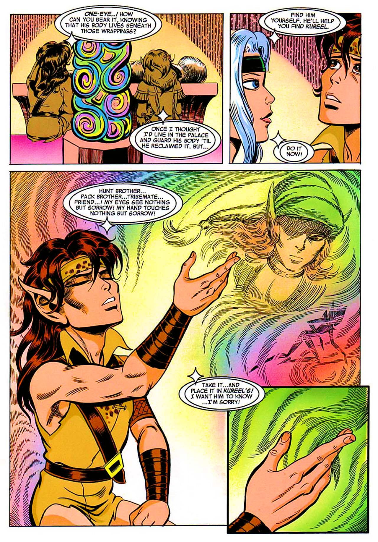 Read online ElfQuest: Kings of the Broken Wheel comic -  Issue #3 - 25