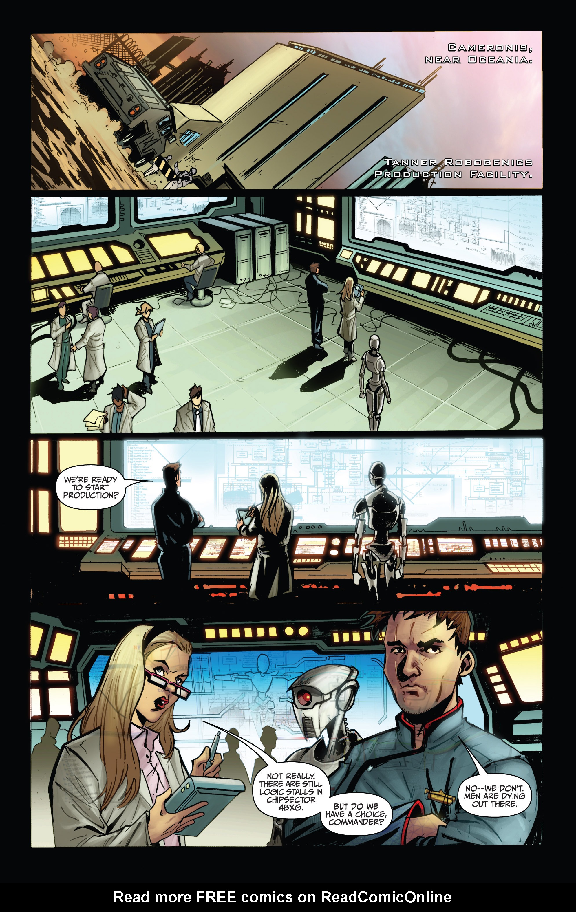 Read online Battlestar Galactica: Cylon War comic -  Issue #1 - 22