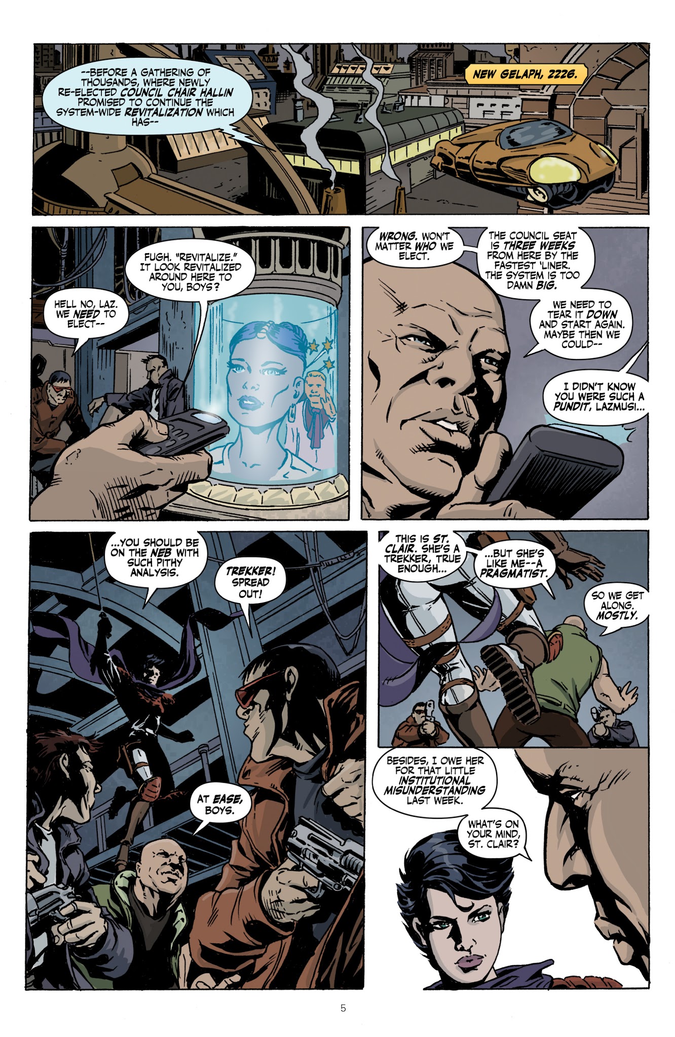 Read online Trekker: Rites of Passage comic -  Issue # TPB - 5