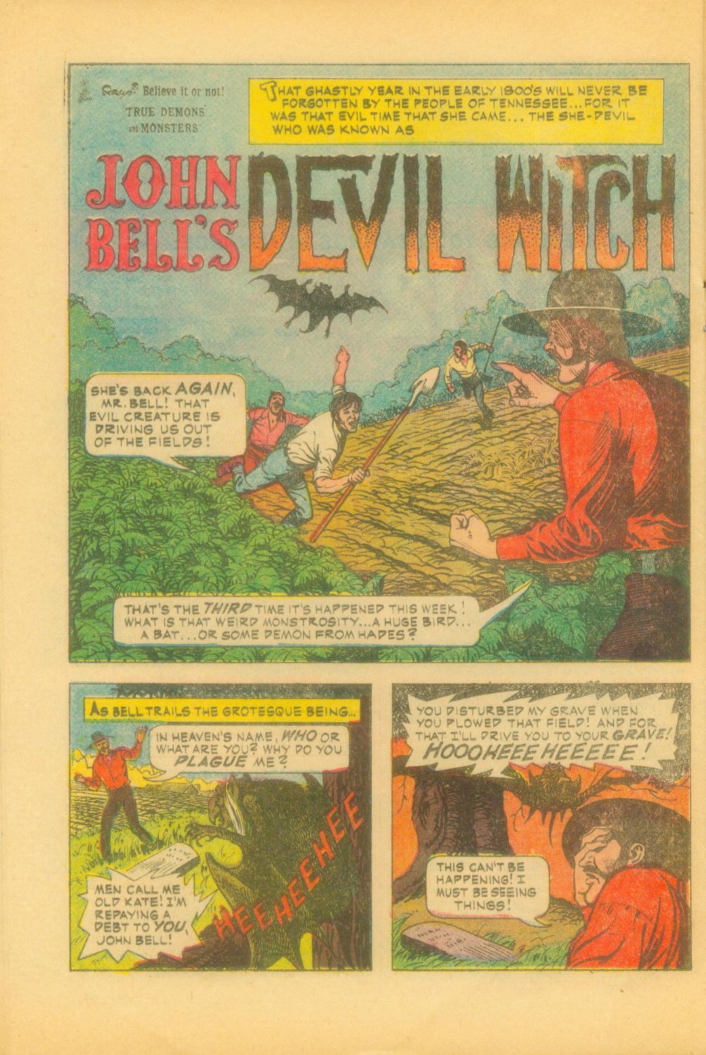 Read online Ripley's Believe it or Not! (1965) comic -  Issue #25 - 20