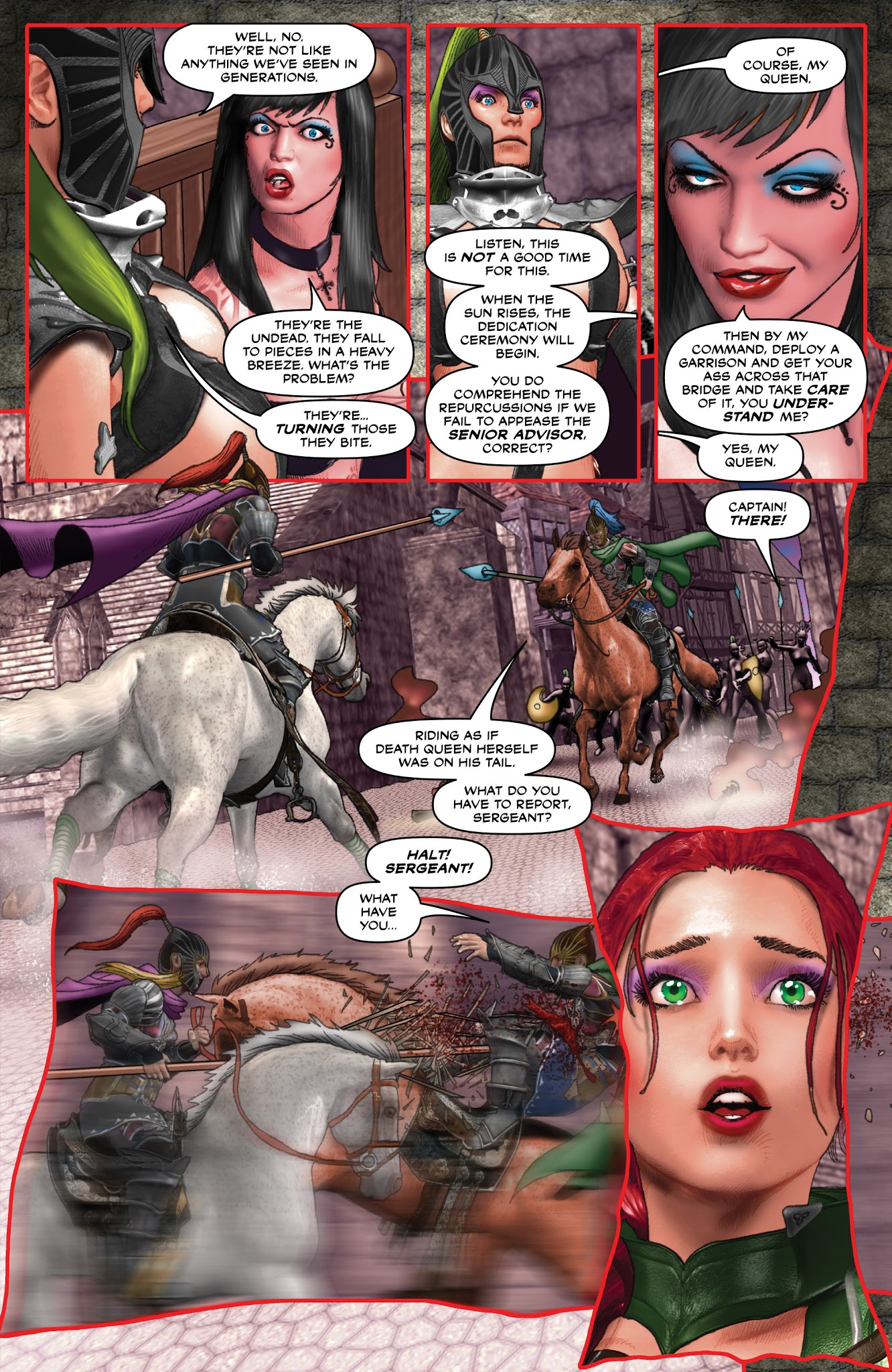 Read online Lady Death: Apocalypse comic -  Issue #4 - 9