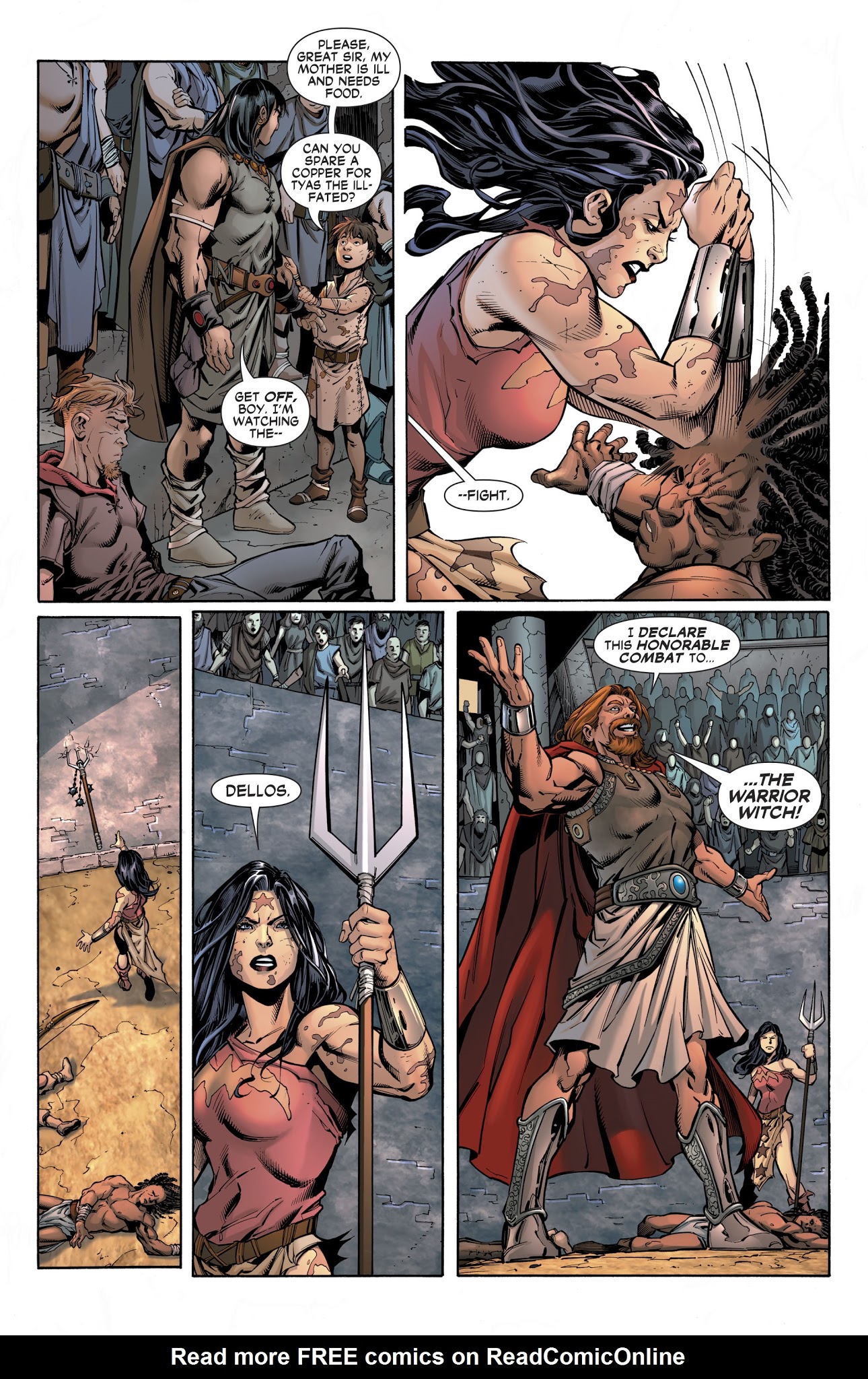 Read online Wonder Woman/Conan comic -  Issue #1 - 16