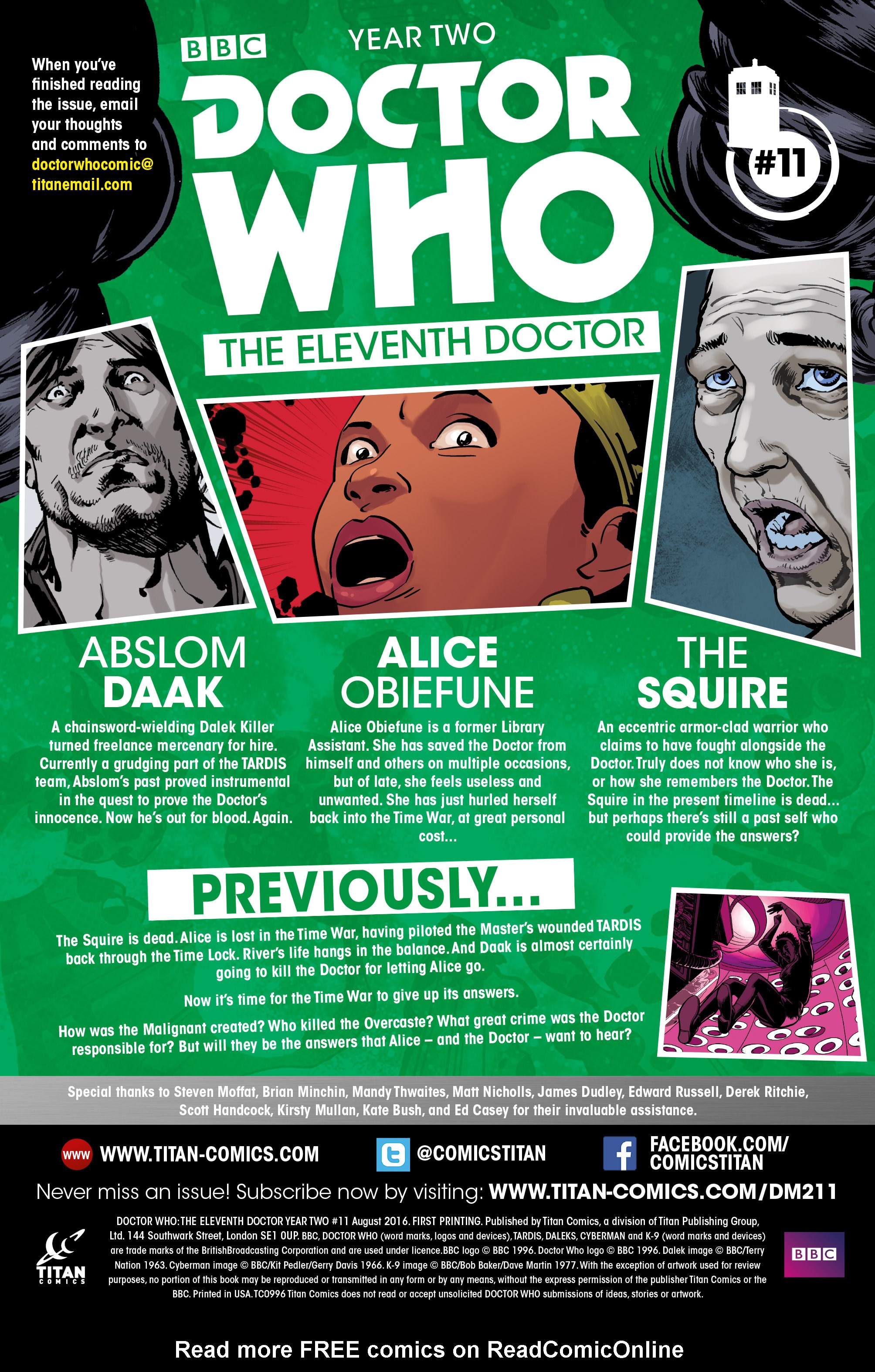 Read online Doctor Who: The Eleventh Doctor Year Two comic -  Issue #11 - 6