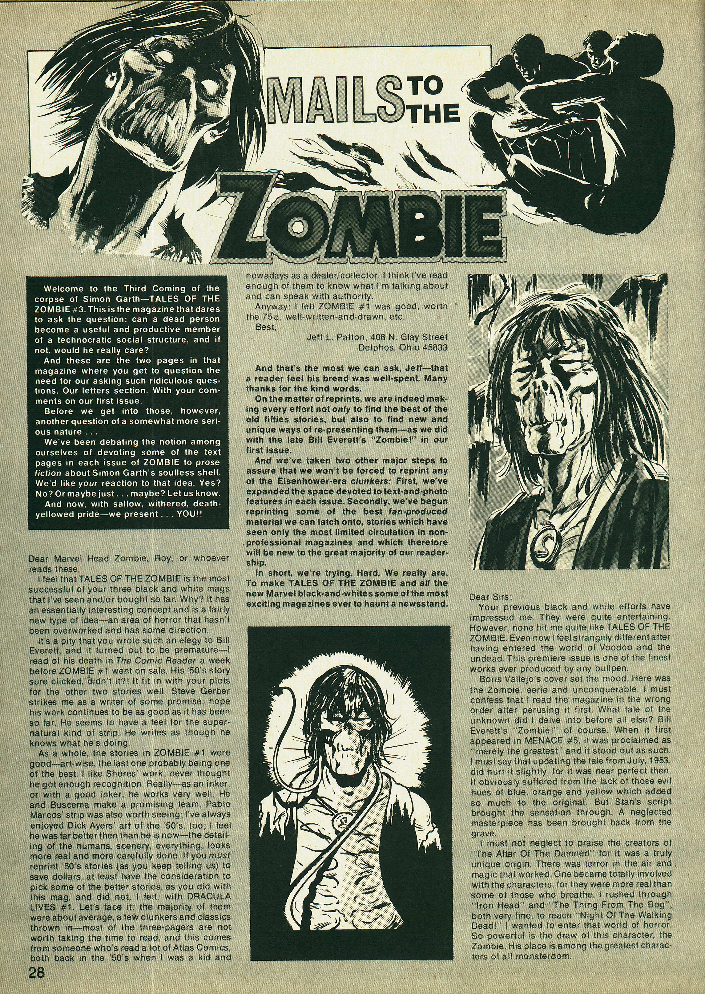 Read online Zombie comic -  Issue #3 - 28