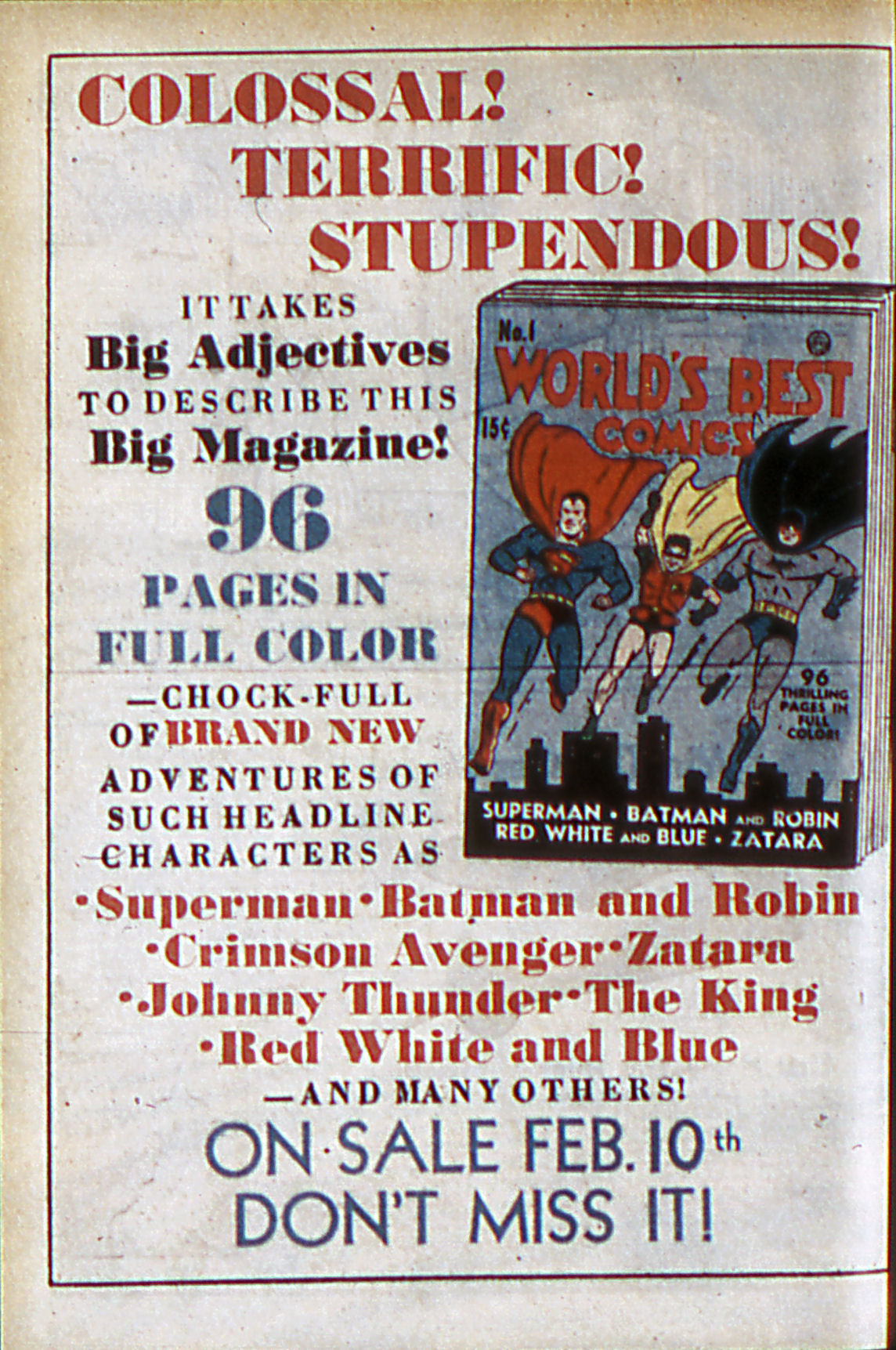 Read online Adventure Comics (1938) comic -  Issue #60 - 21