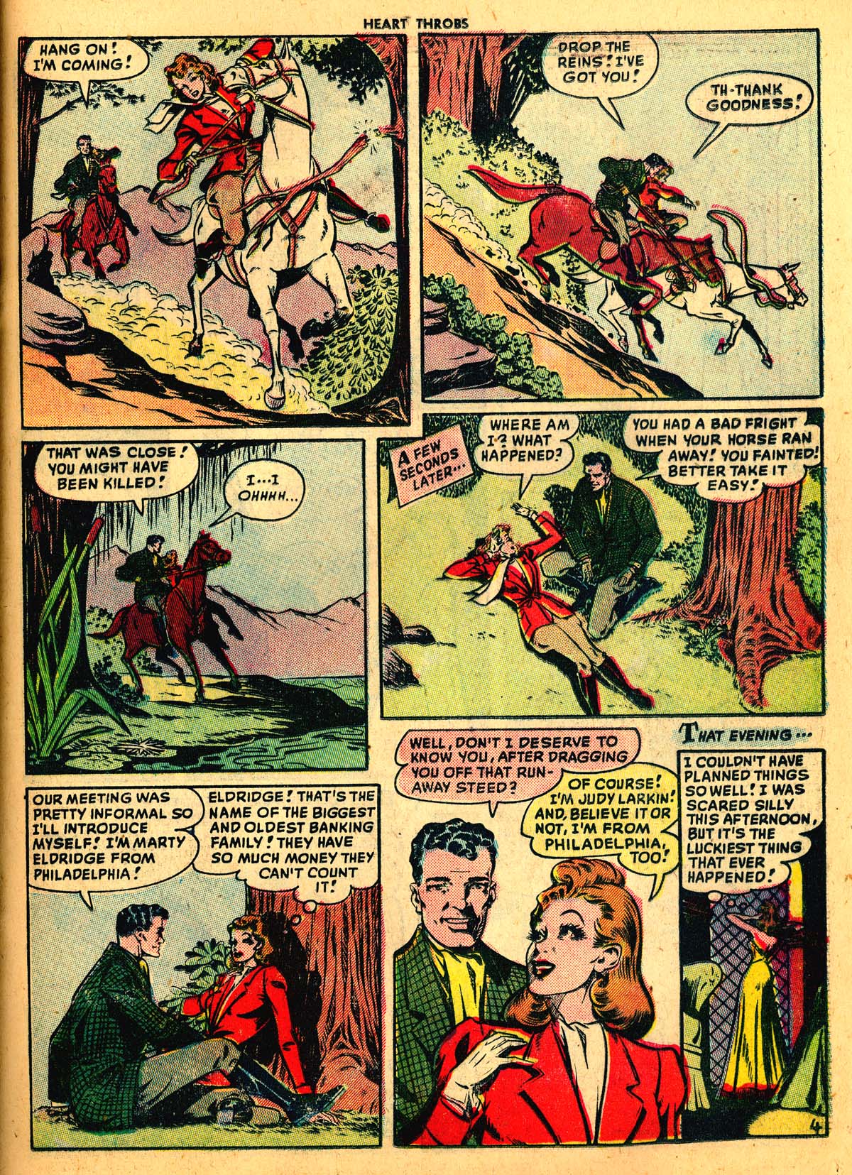 Read online Heart Throbs comic -  Issue #1 - 21