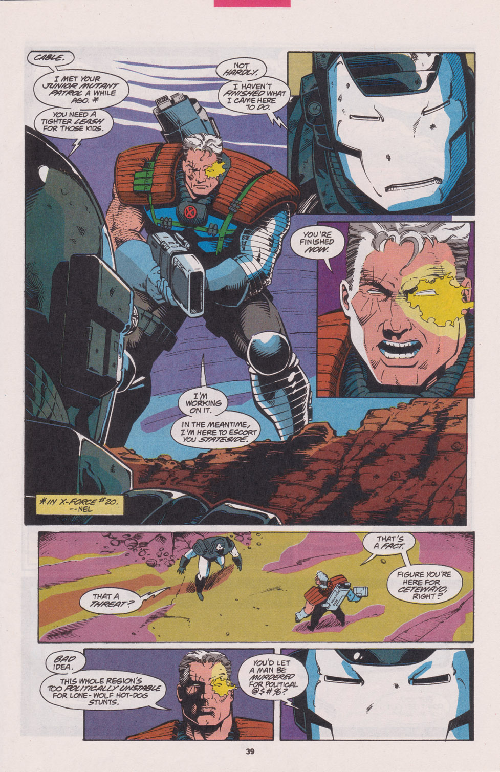 Read online War Machine (1994) comic -  Issue #1 - 34