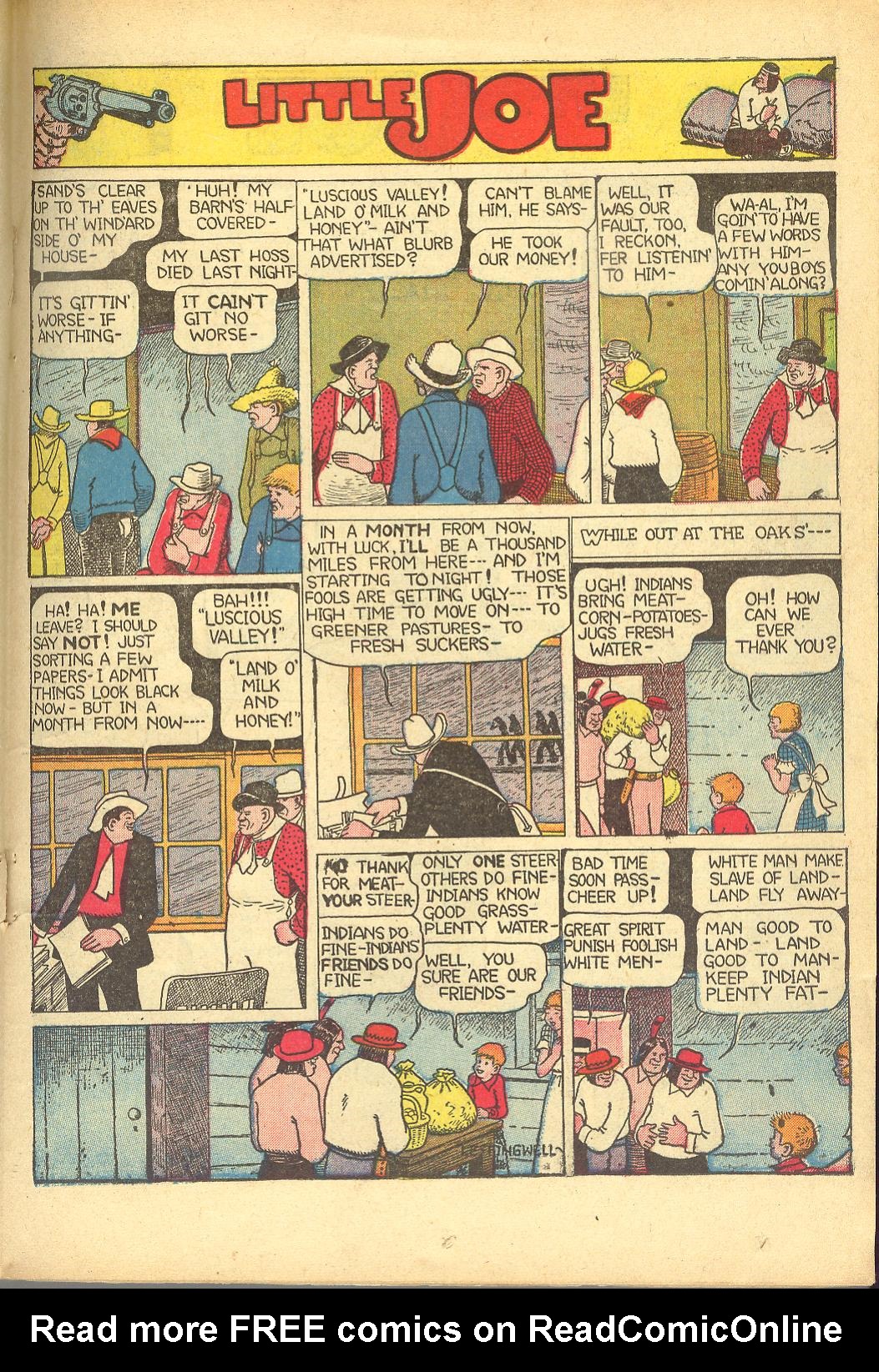 Read online Four Color Comics comic -  Issue #1 - 35