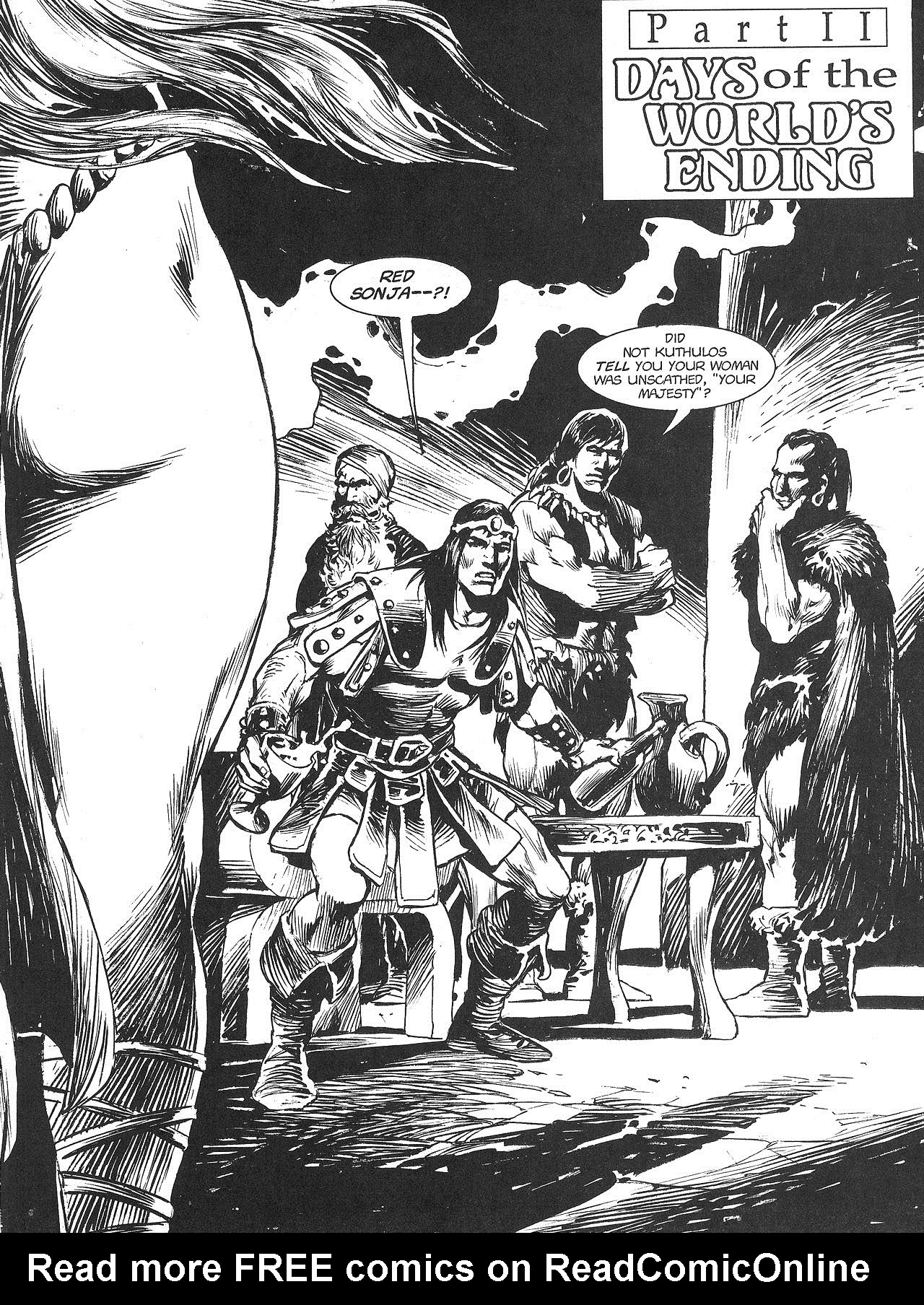 Read online The Savage Sword Of Conan comic -  Issue #226 - 23
