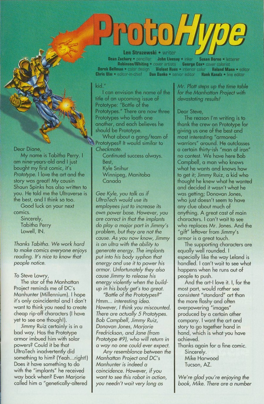 Read online Prototype (1993) comic -  Issue #13 - 28