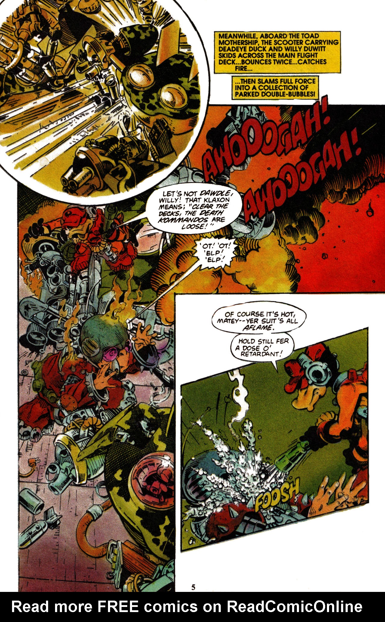 Read online Bucky O'Hare (1991) comic -  Issue #5 - 7