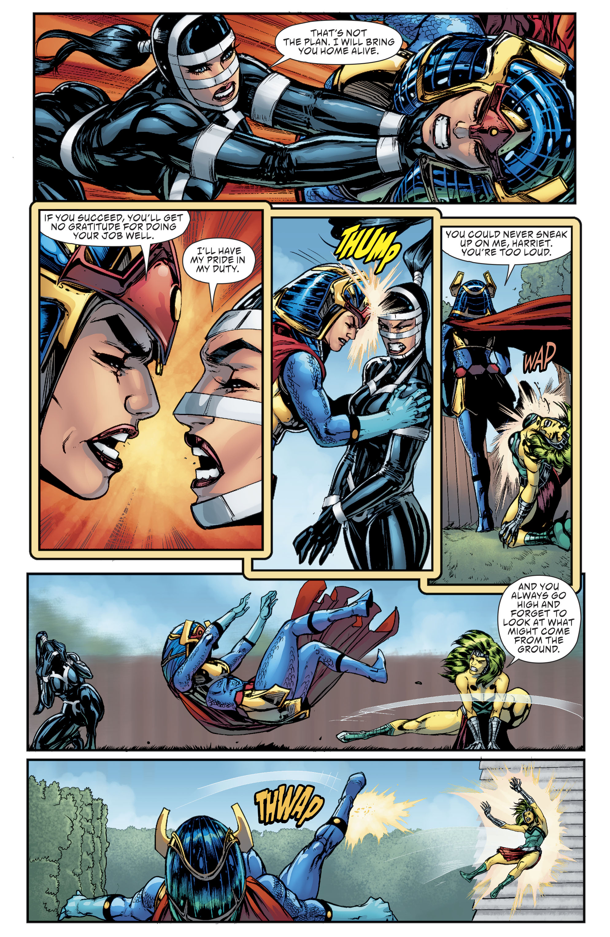 Read online Female Furies comic -  Issue #5 - 9